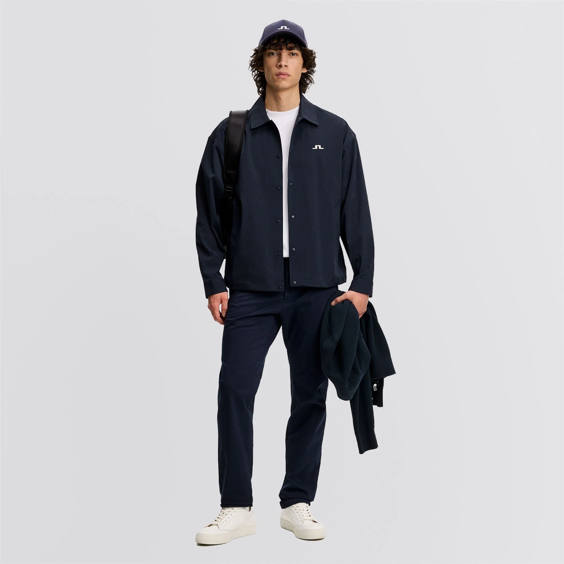Dex Coach Overshirt JL Navy - Image 3