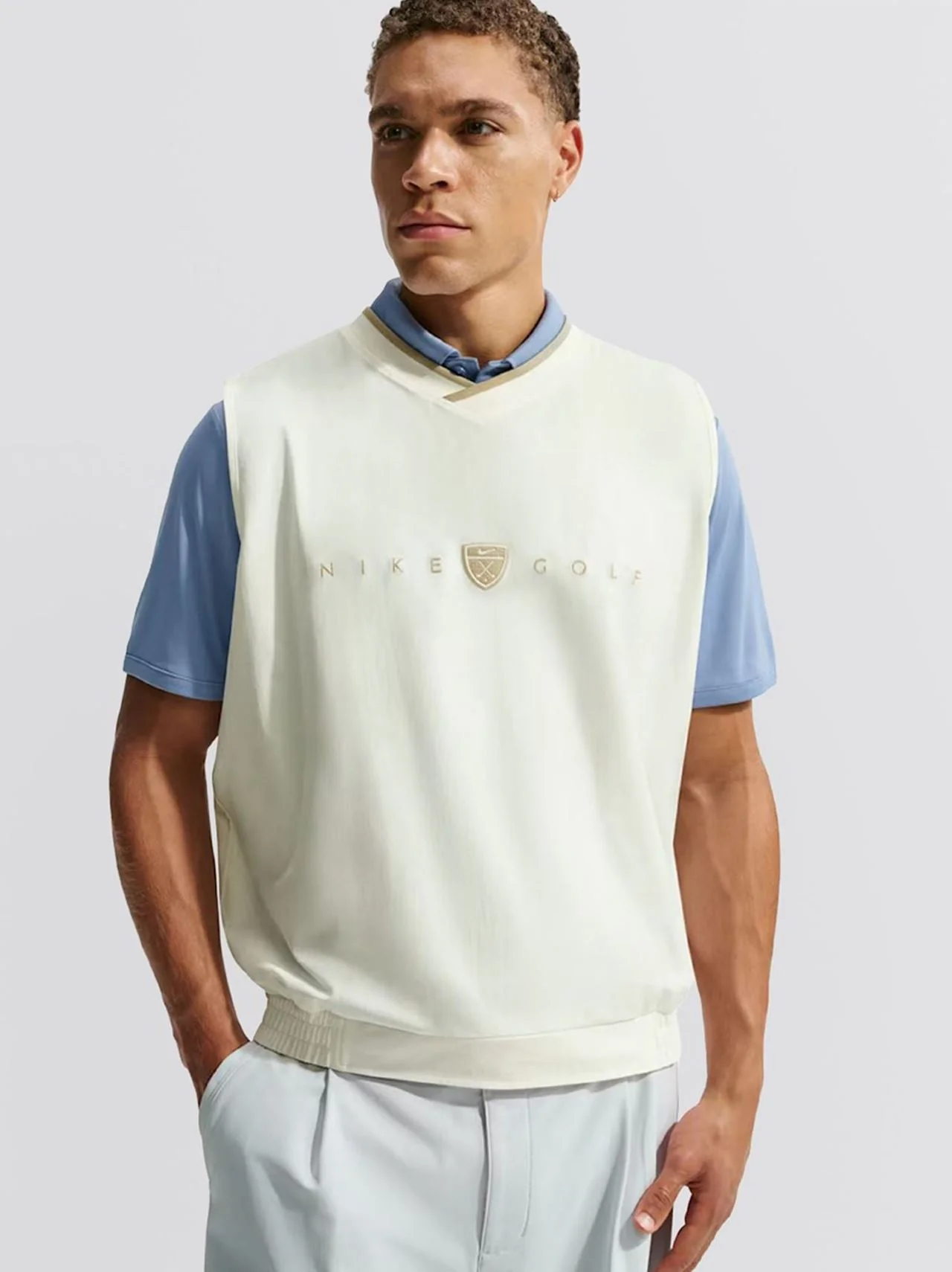 Dri-FIT Fairway Fresh Wind Vest Sail/Limestone