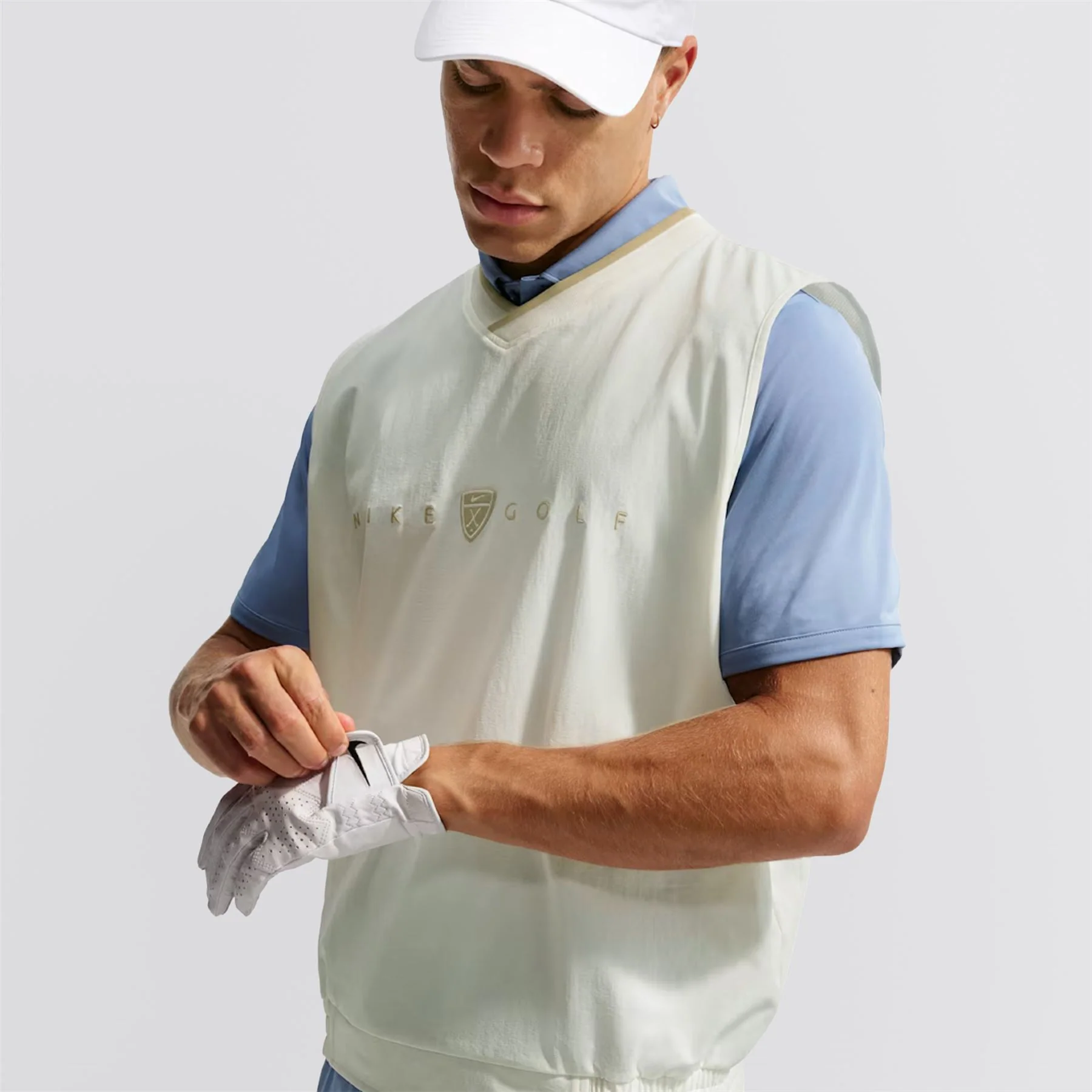 Dri-FIT Fairway Fresh Wind Vest Sail/Limestone - Image 3