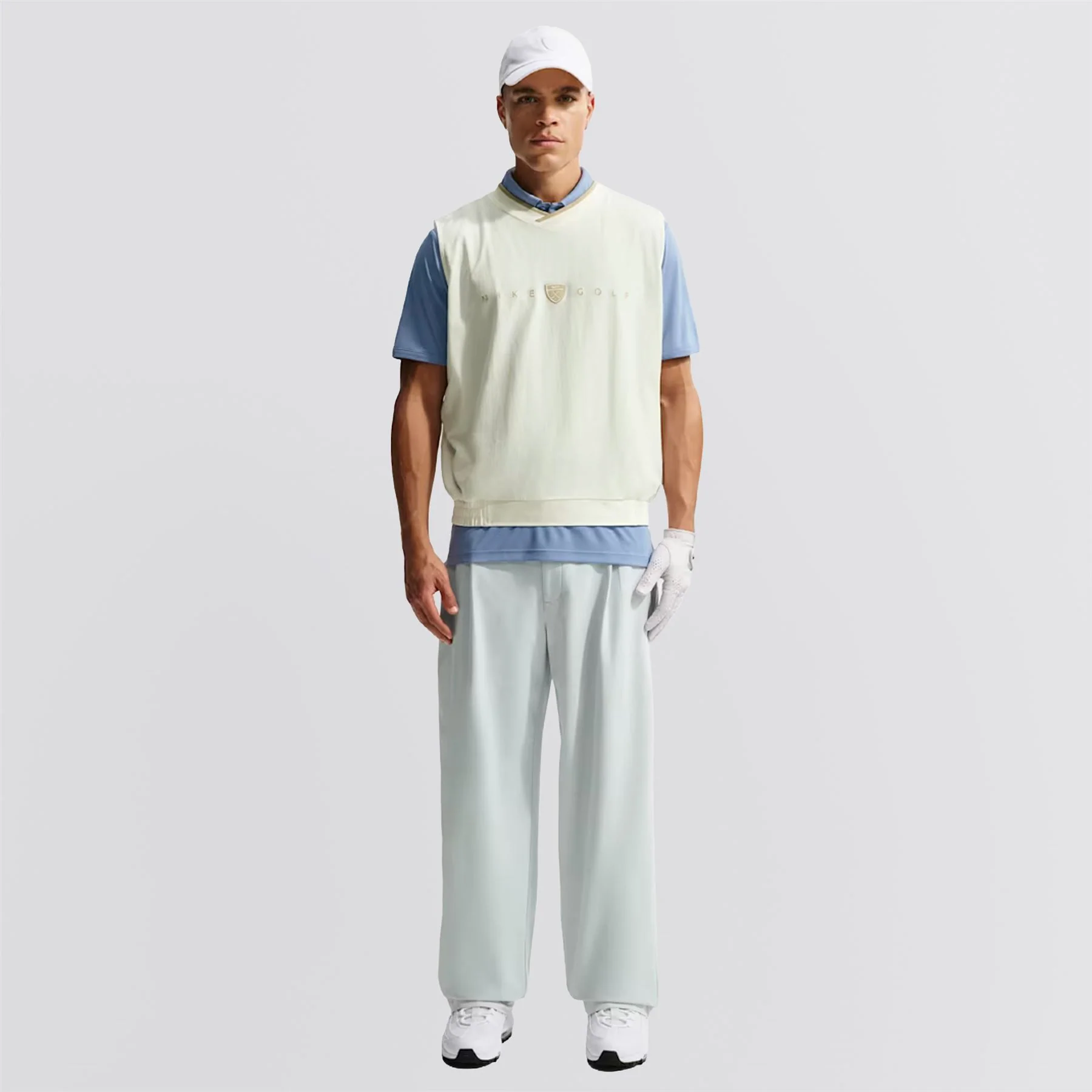 Dri-FIT Fairway Fresh Wind Vest Sail/Limestone - Image 4