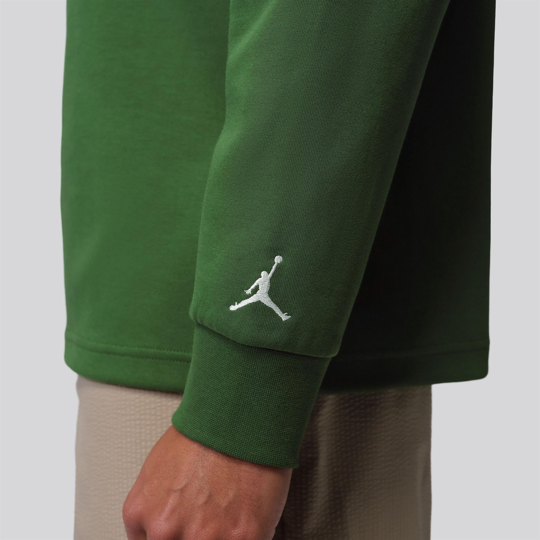 Dri-FIT Half Zip Mid Layer Forest Green/Sail - Image 4