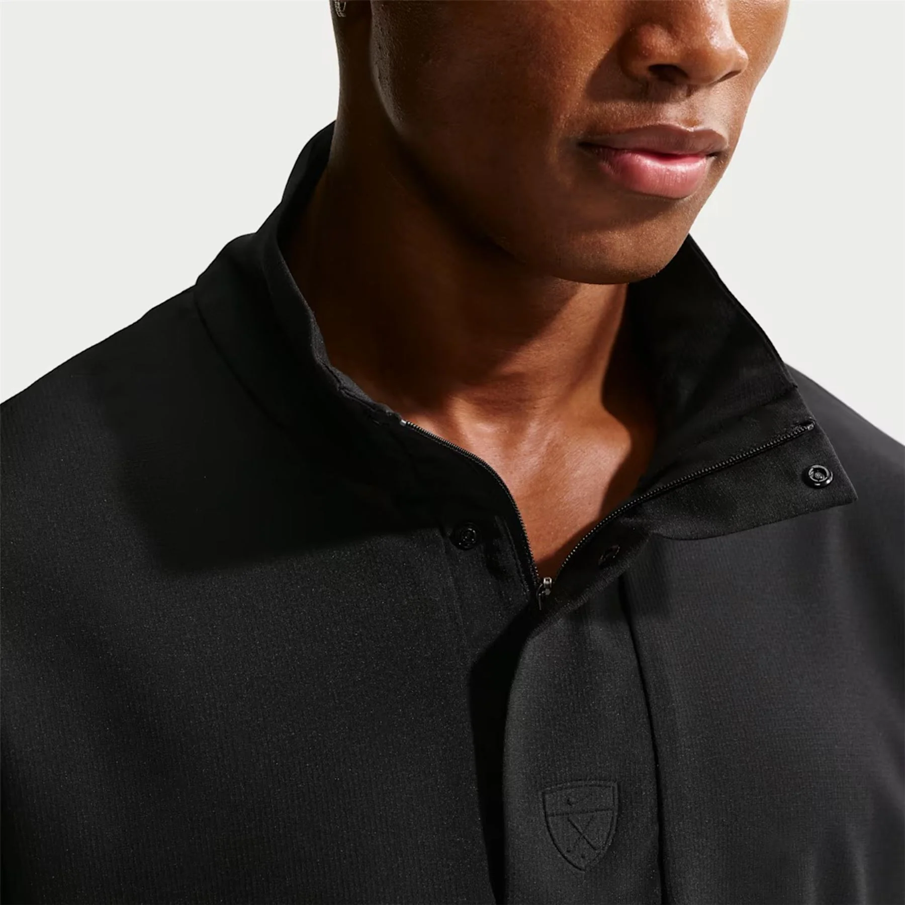 Dri-FIT Tailored Performance Wind Shirt Black - Image 5
