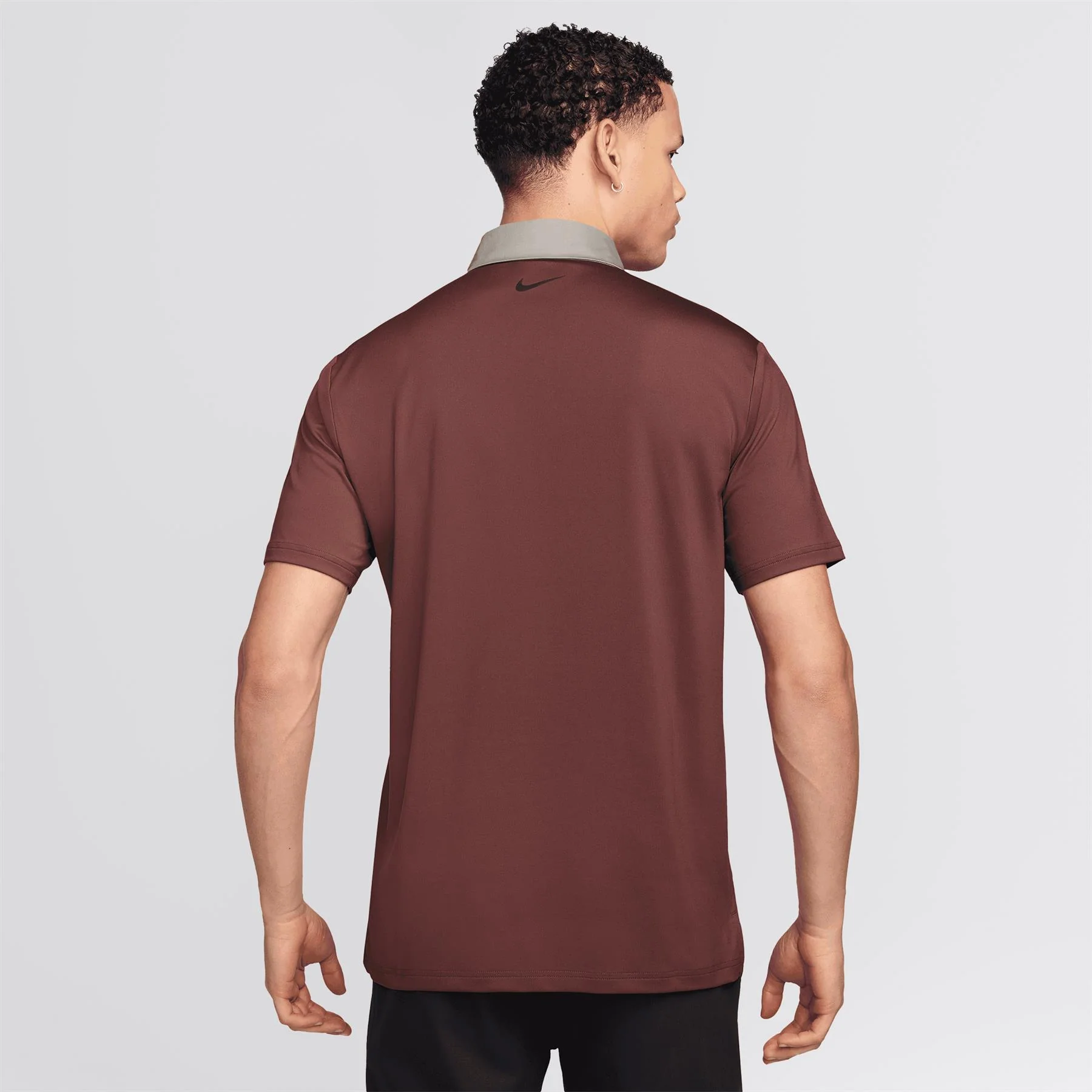 Dri-FIT Tour Contrast Polo Dark Pony/College Grey/Black - Image 2
