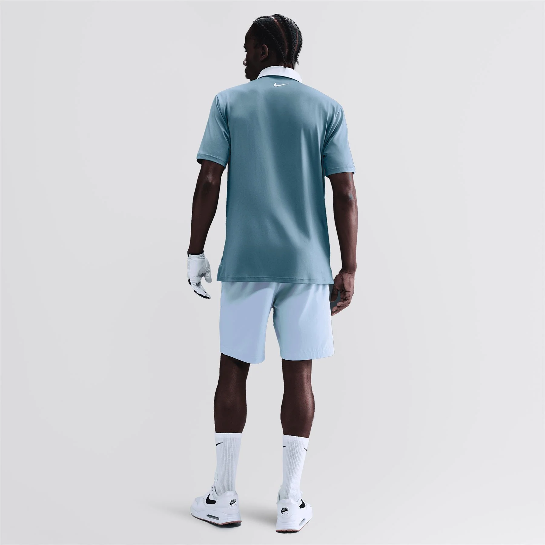 Dri-FIT Tour Contrast Polo Smokey Blue/Pure Platinum/Pale Ivory - Image 4