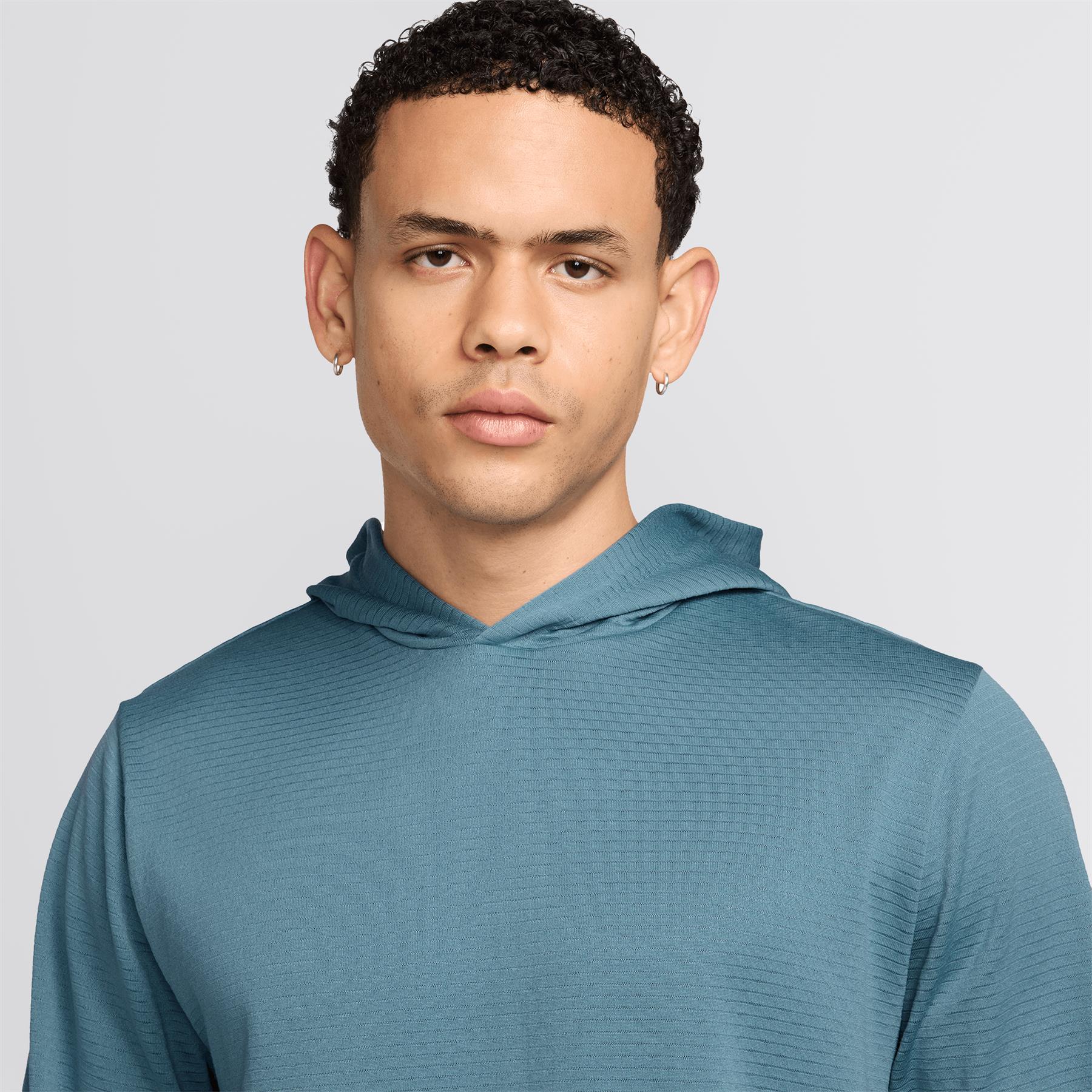Dri-FIT Tour Lightweight Hoodie Smokey Blue/Pale Ivory - Image 3