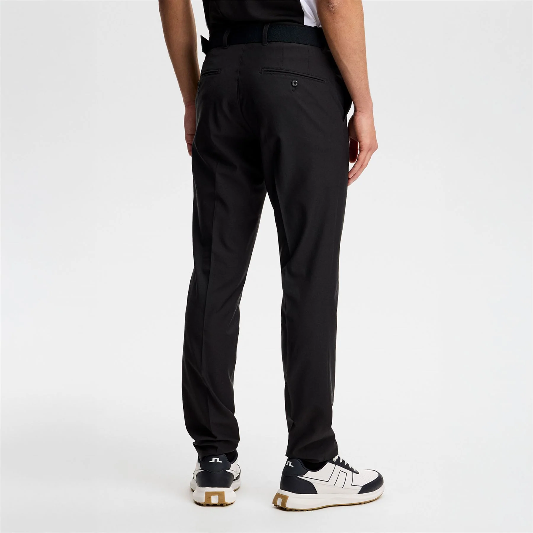 Ellott Micro High Stretch Trousers Black - Image 2