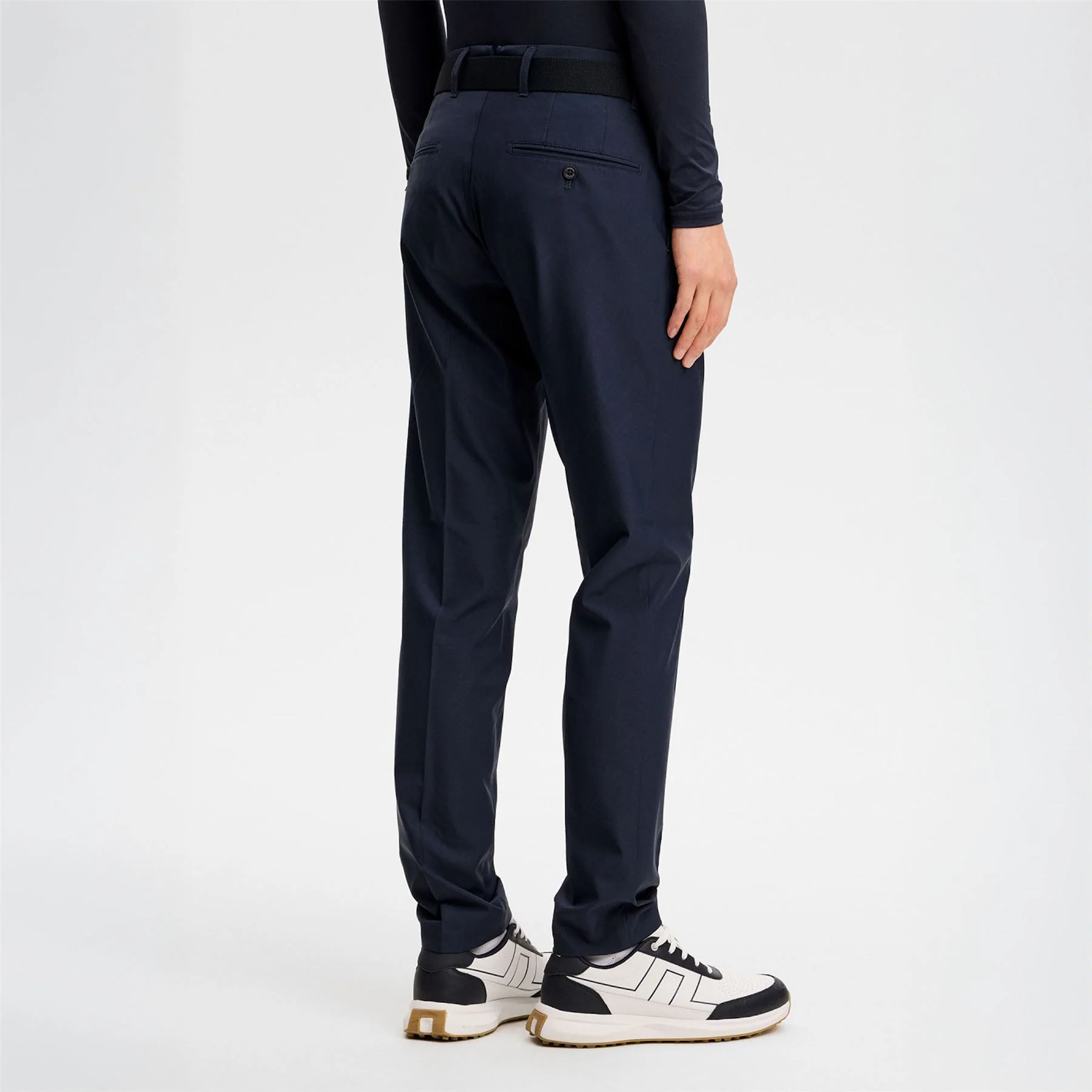 Ellott Micro High Stretch Trousers JL Navy - Image 3