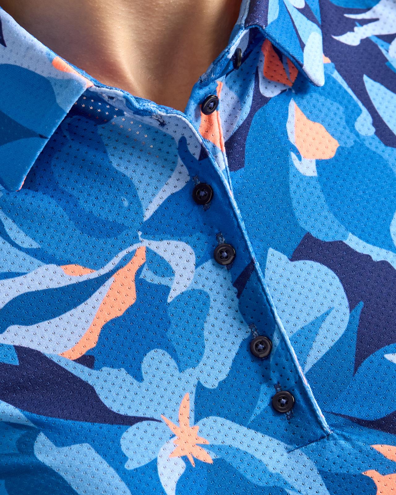 Eve SL Polo Yonder/Atlantic Blue - Image 5