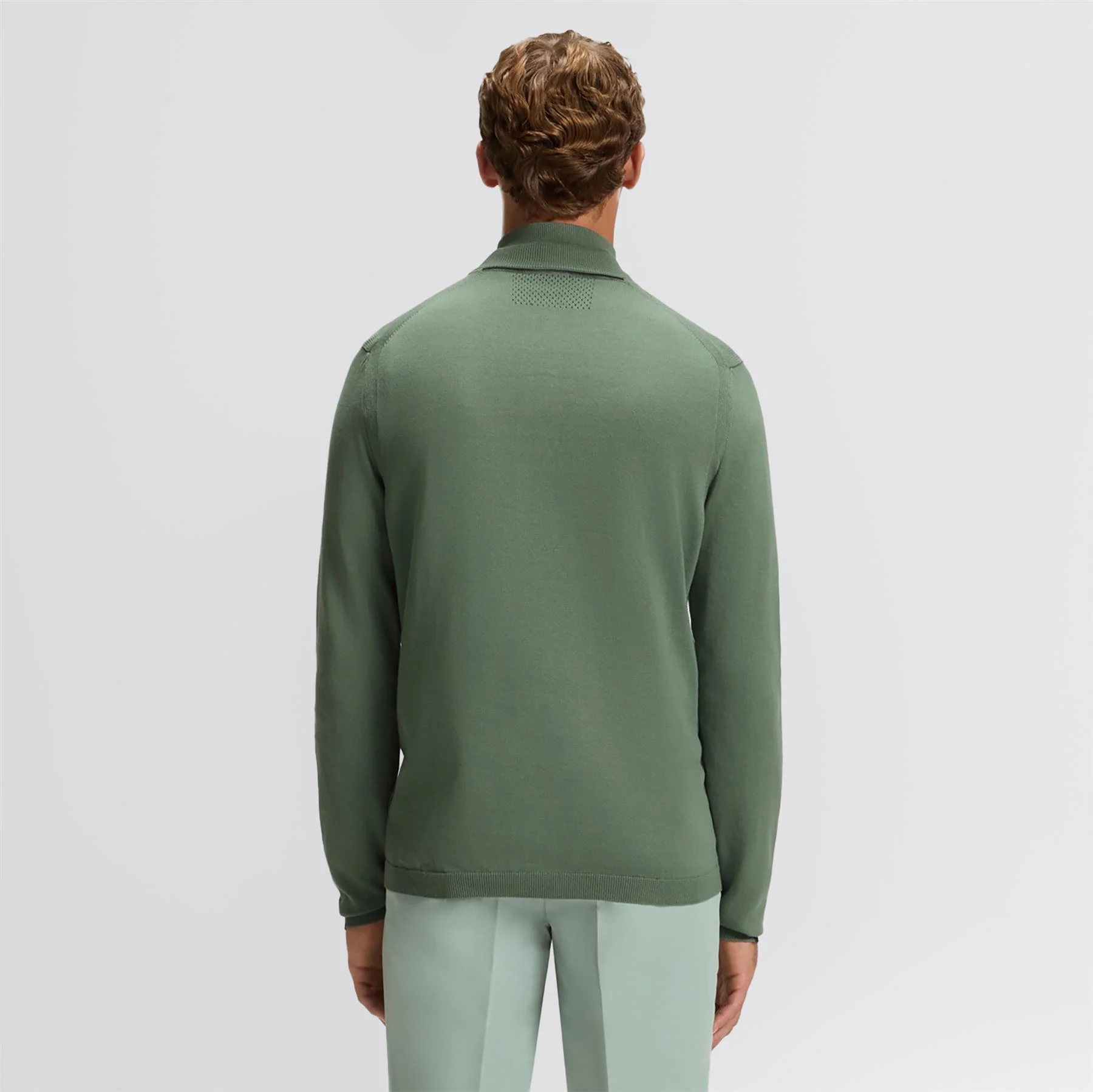 Ever-X Quarter Zip Open Green - Image 2