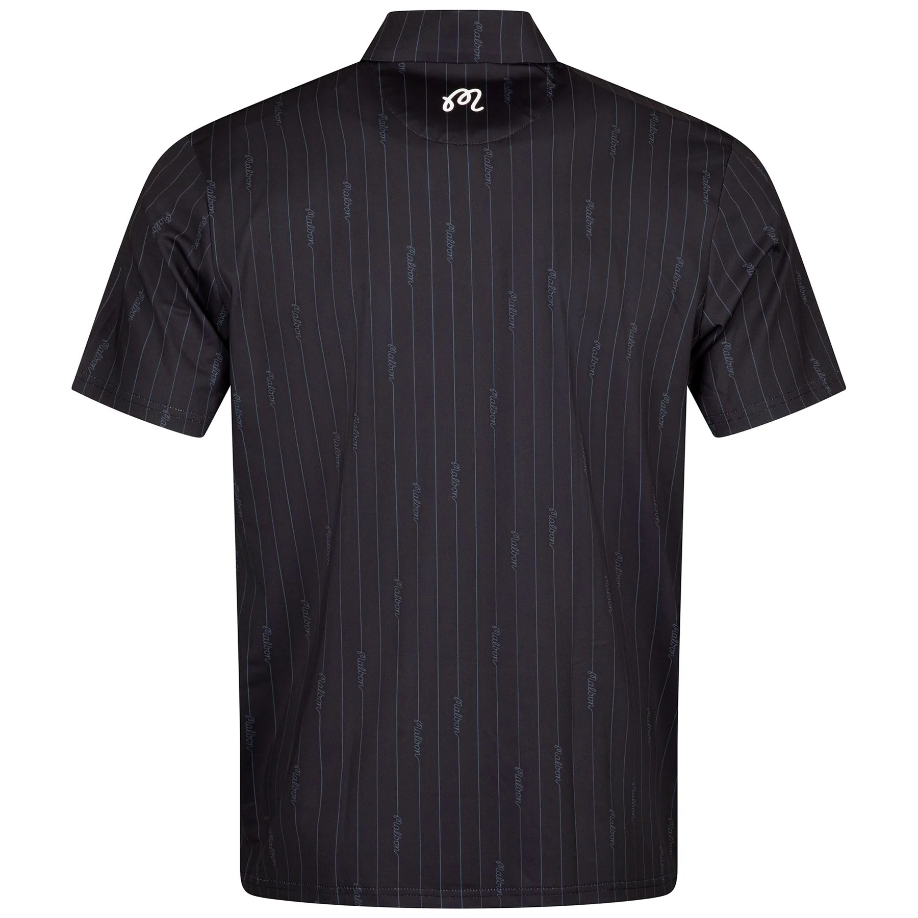 Evergreen Performance Pique Polo Black/Cool Grey - Image 7