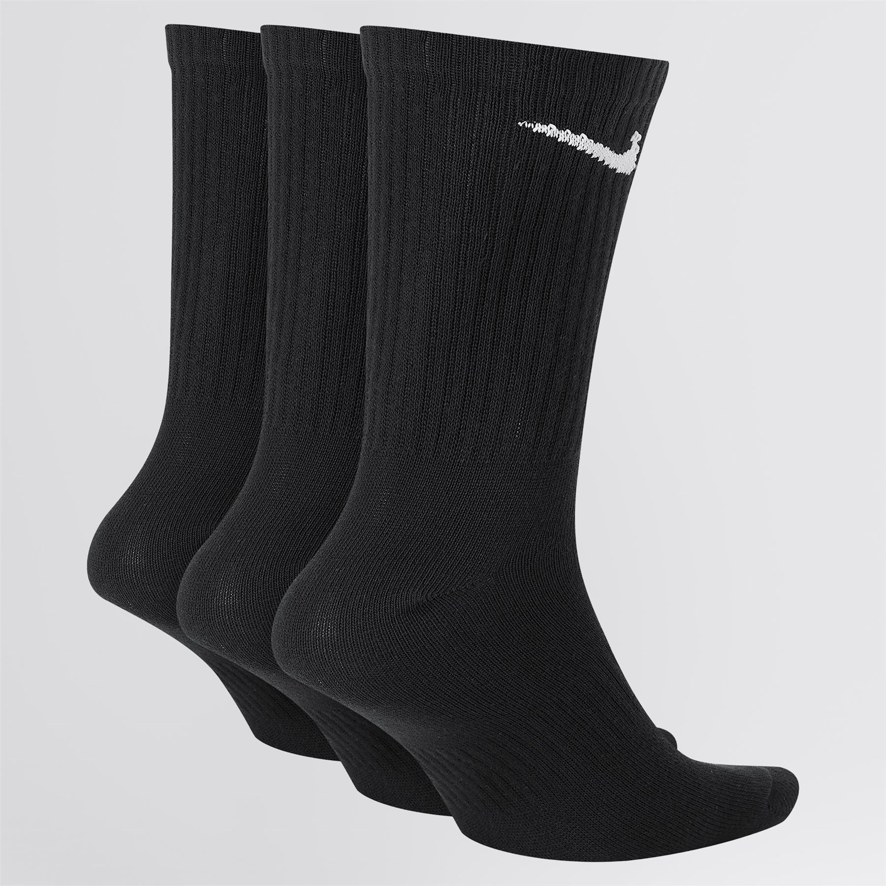 Everyday Lightweight Socks Black/White - Image 2