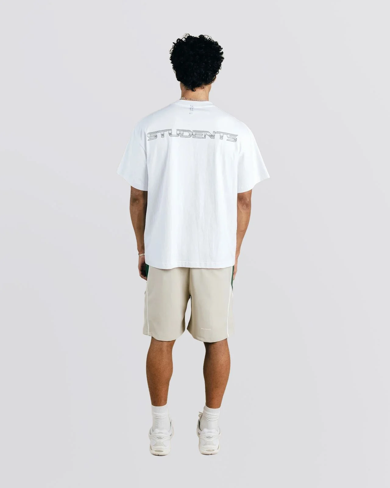 Exhibition Track Shorts Sand - Image 5