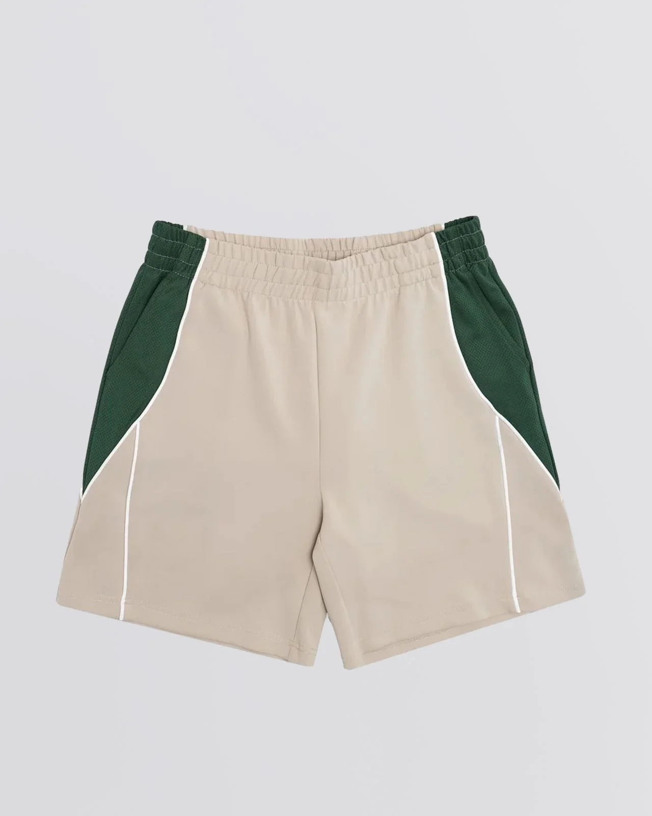 Exhibition Track Shorts Sand - Image 9