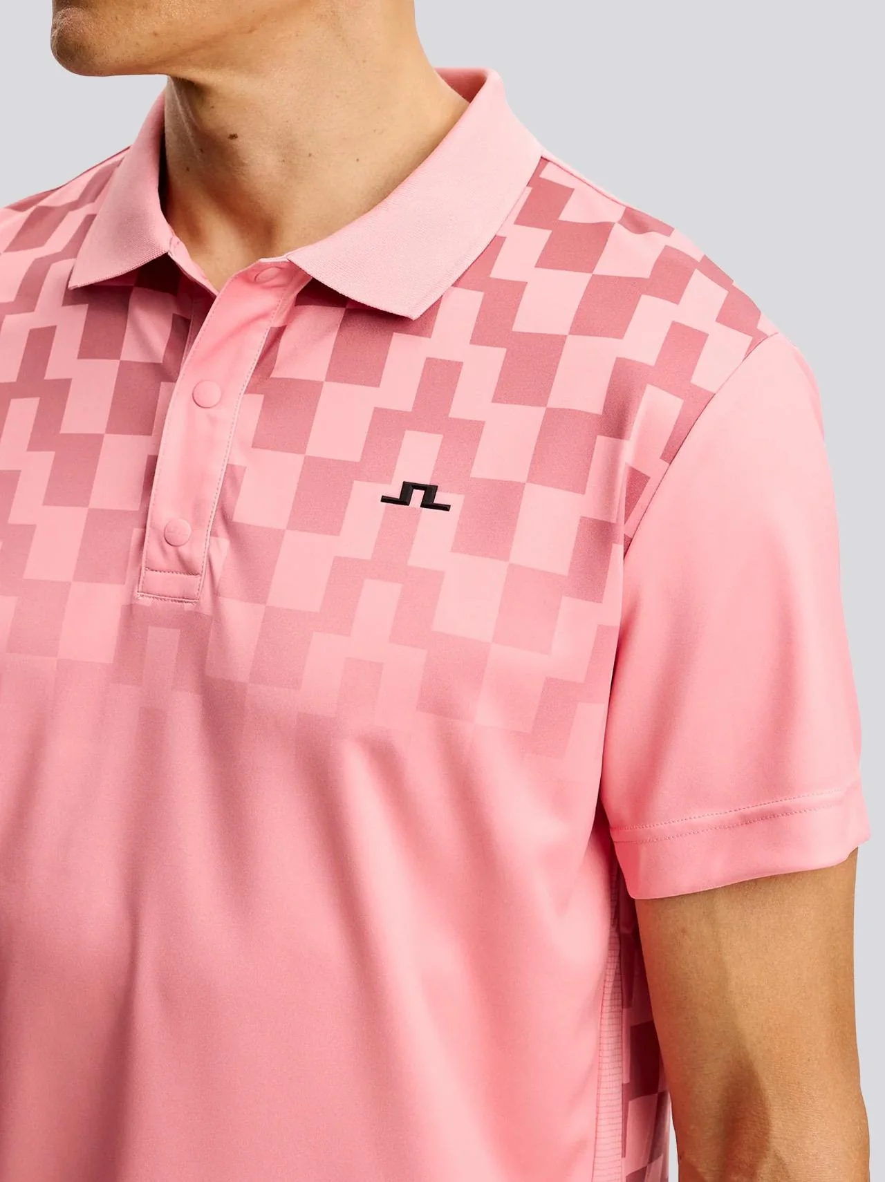 Finn Print Polo Finn Fade Flamingo - Image 2