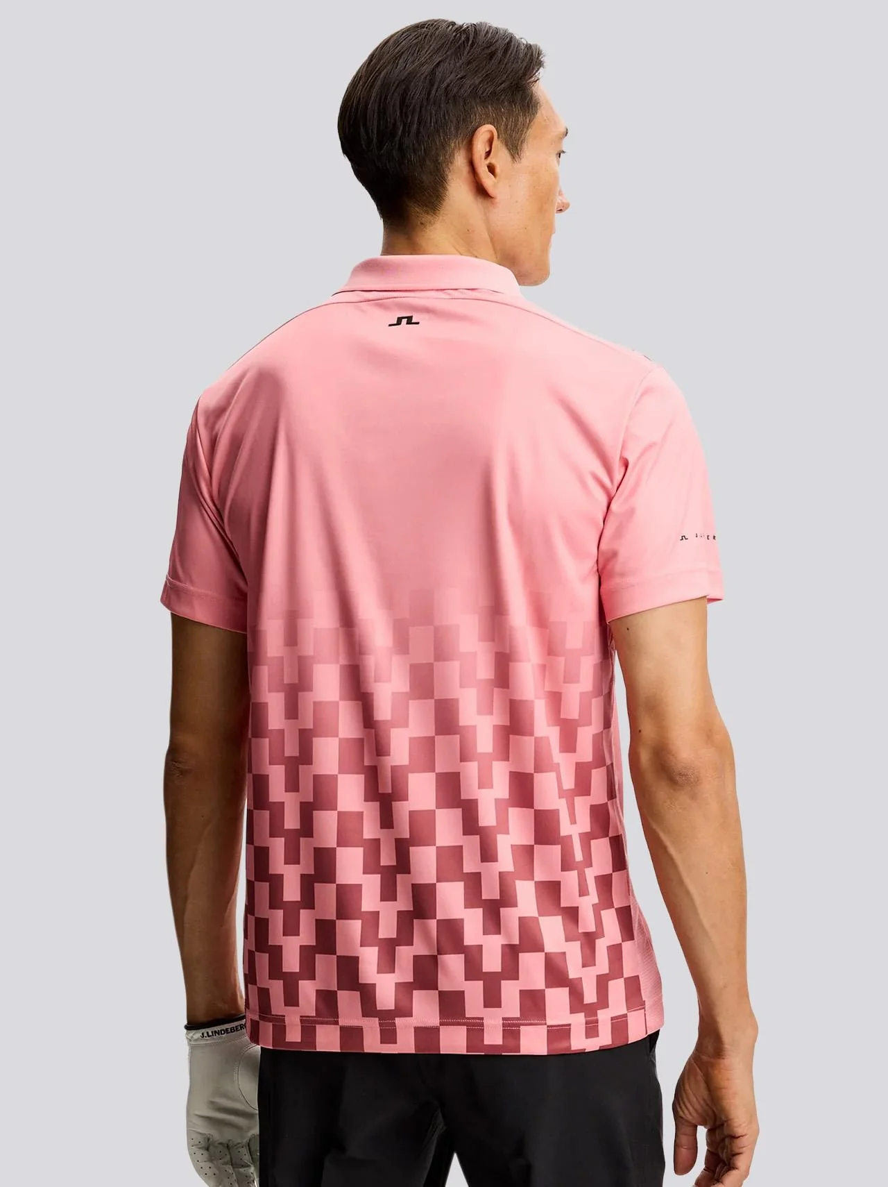 Finn Print Polo Finn Fade Flamingo - Image 3