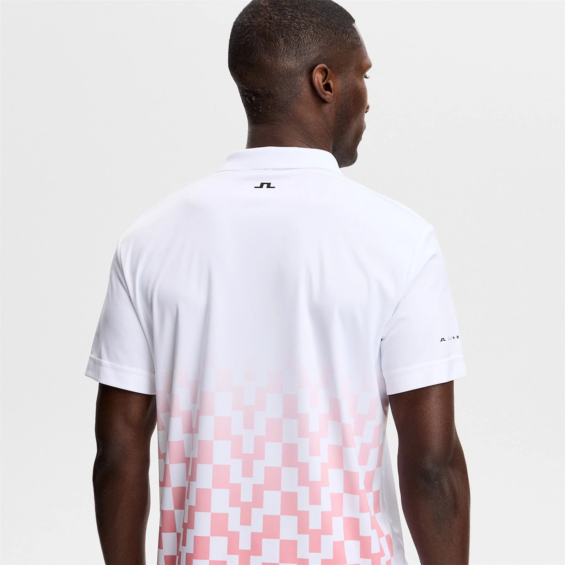 Finn Print Polo Finn Fade White Pink - Image 2
