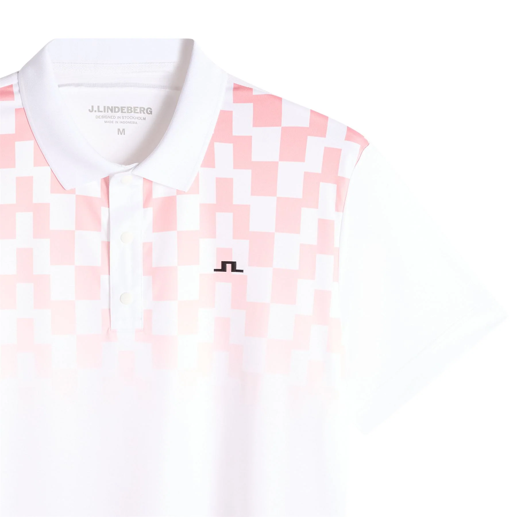 Finn Print Polo Finn Fade White Pink - Image 5