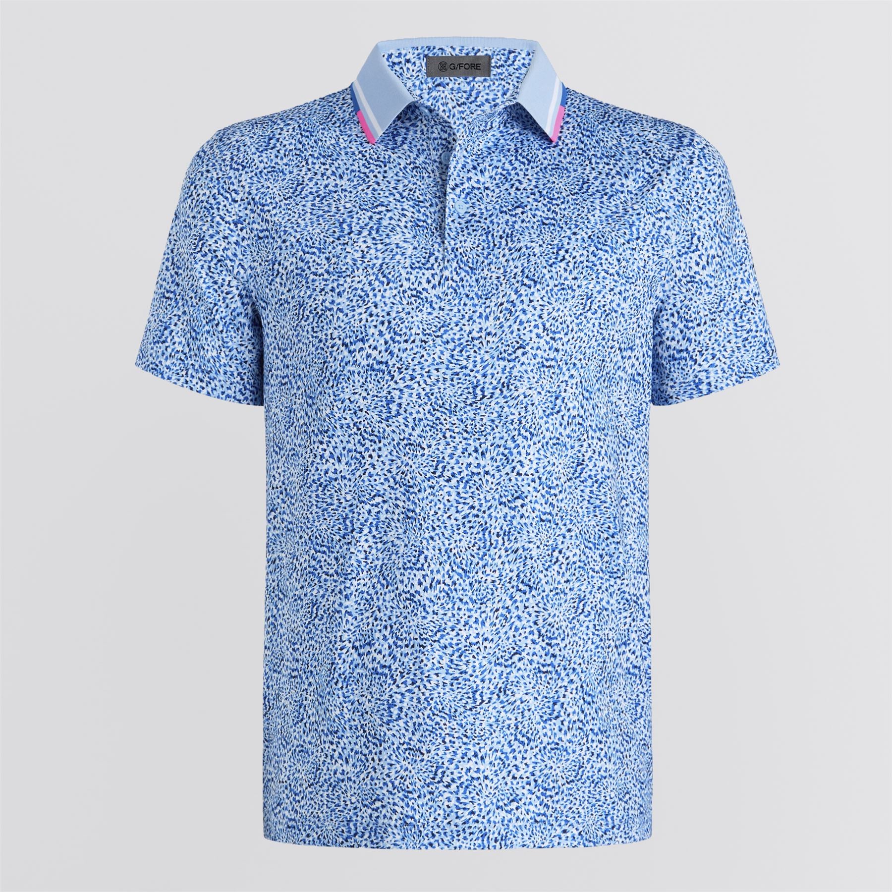 Fireworks Print Tech Jersey Polo Baja - Image 6