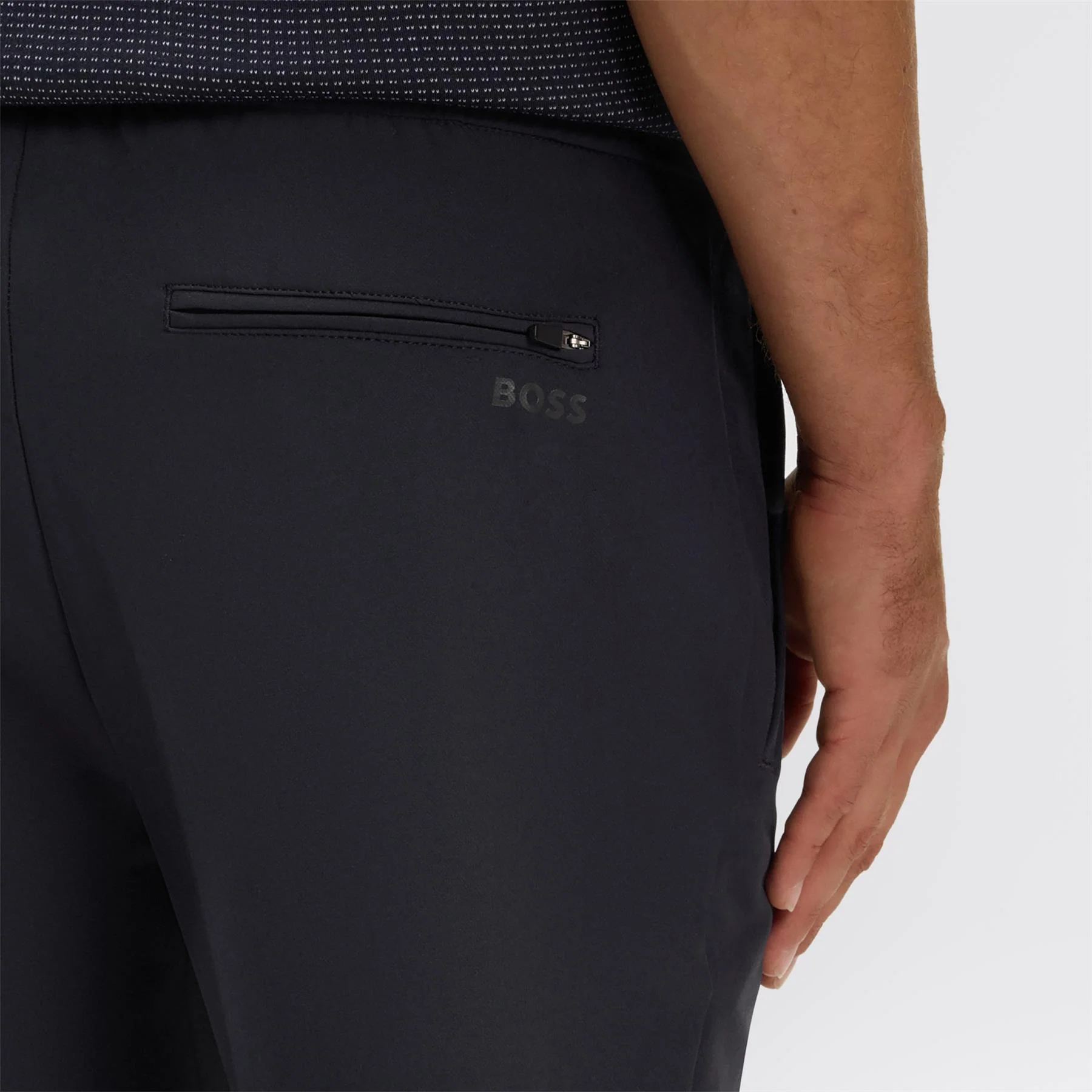 Flex Trousers Dark Blue - Image 6