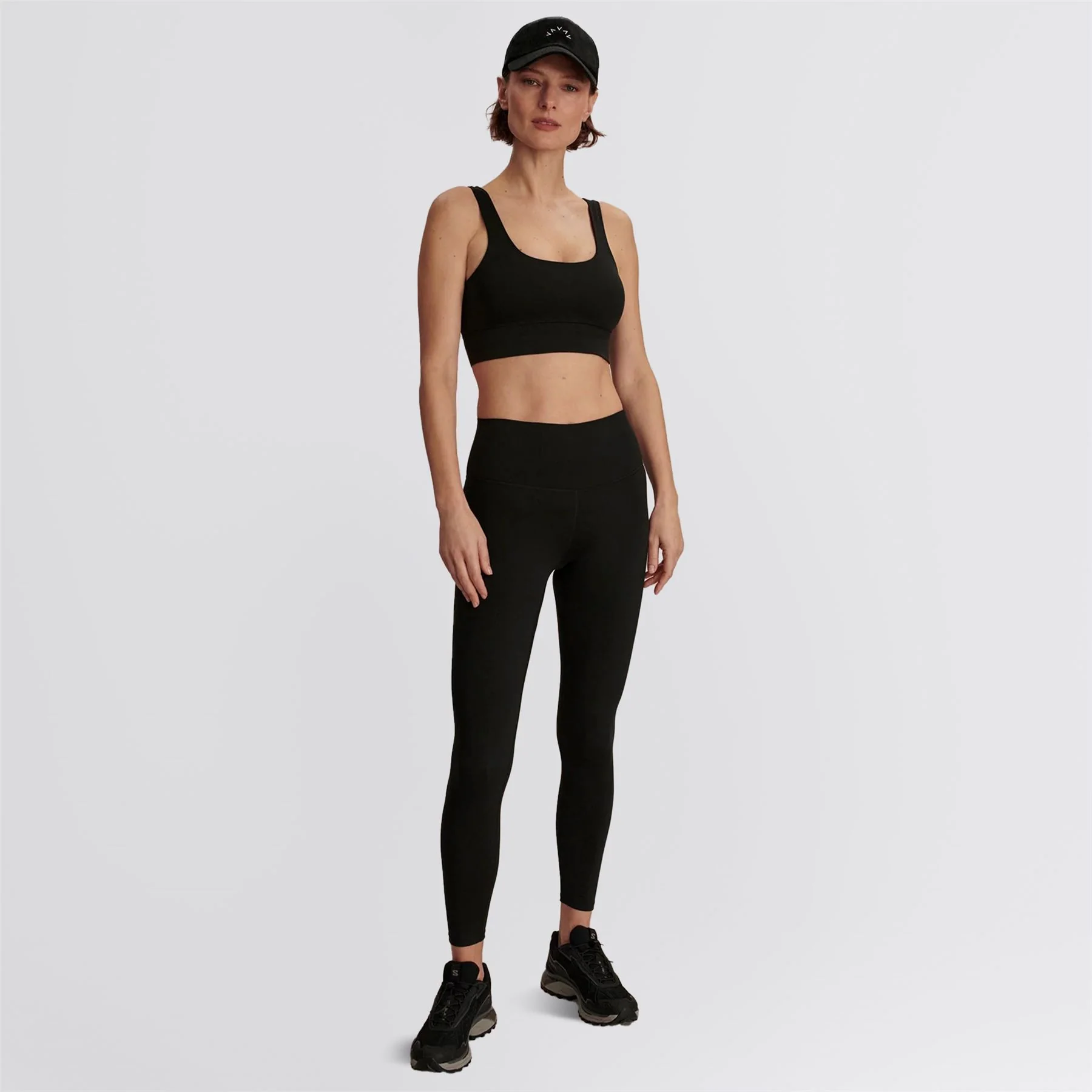 FreeSoft High Rise 25 Inch Leggings Black - Image 3