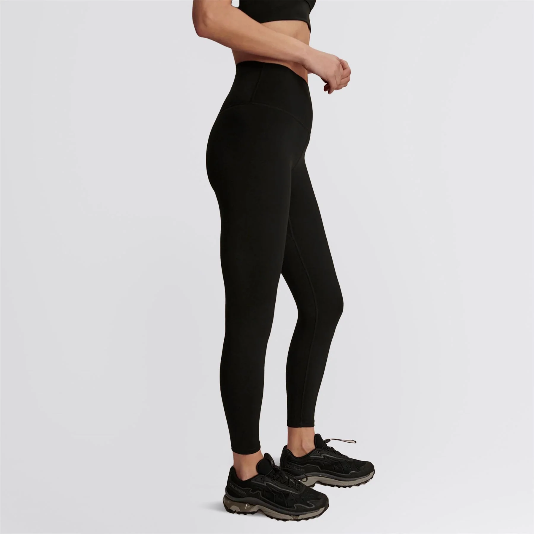 FreeSoft High Rise 25 Inch Leggings Black - Image 5
