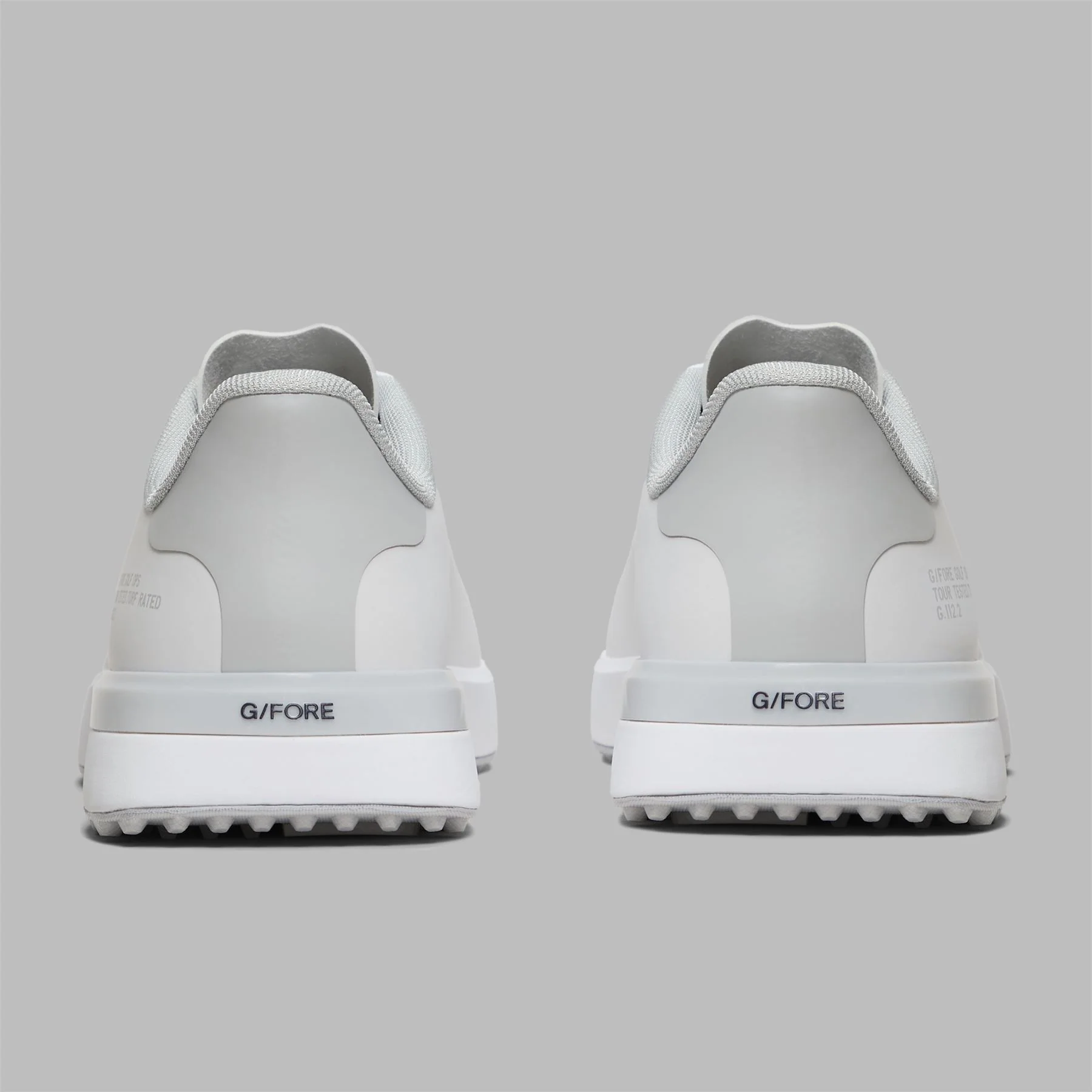 G.112 Camo Heel Hybrid Spikeless Golf Shoe Snow/Nimbus - Image 4