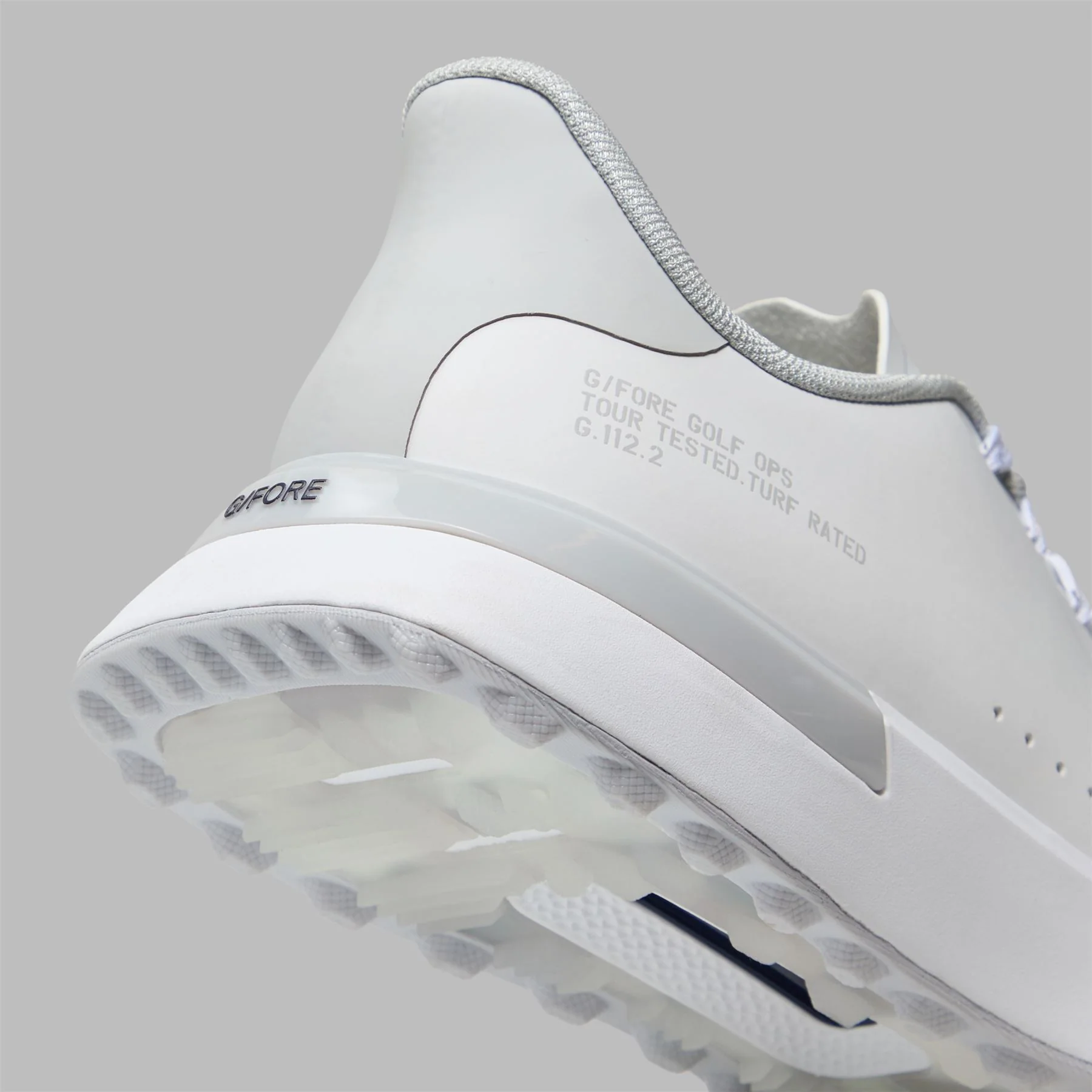 G.112 Camo Heel Hybrid Spikeless Golf Shoe Snow/Nimbus - Image 6