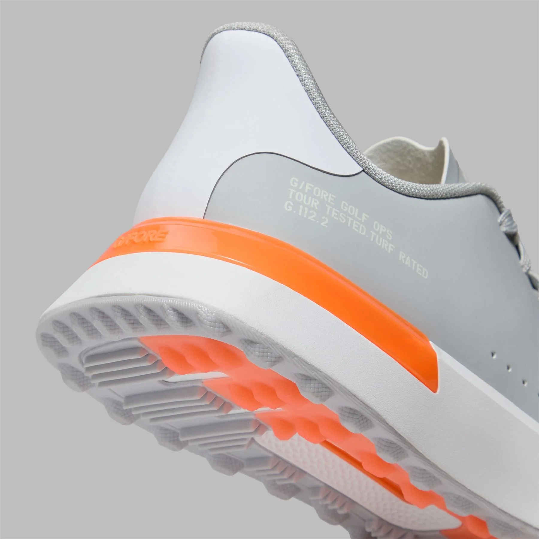 G.112 Hybrid Spikeless Golf Shoe Nimbus/Shocking Orange - Image 6