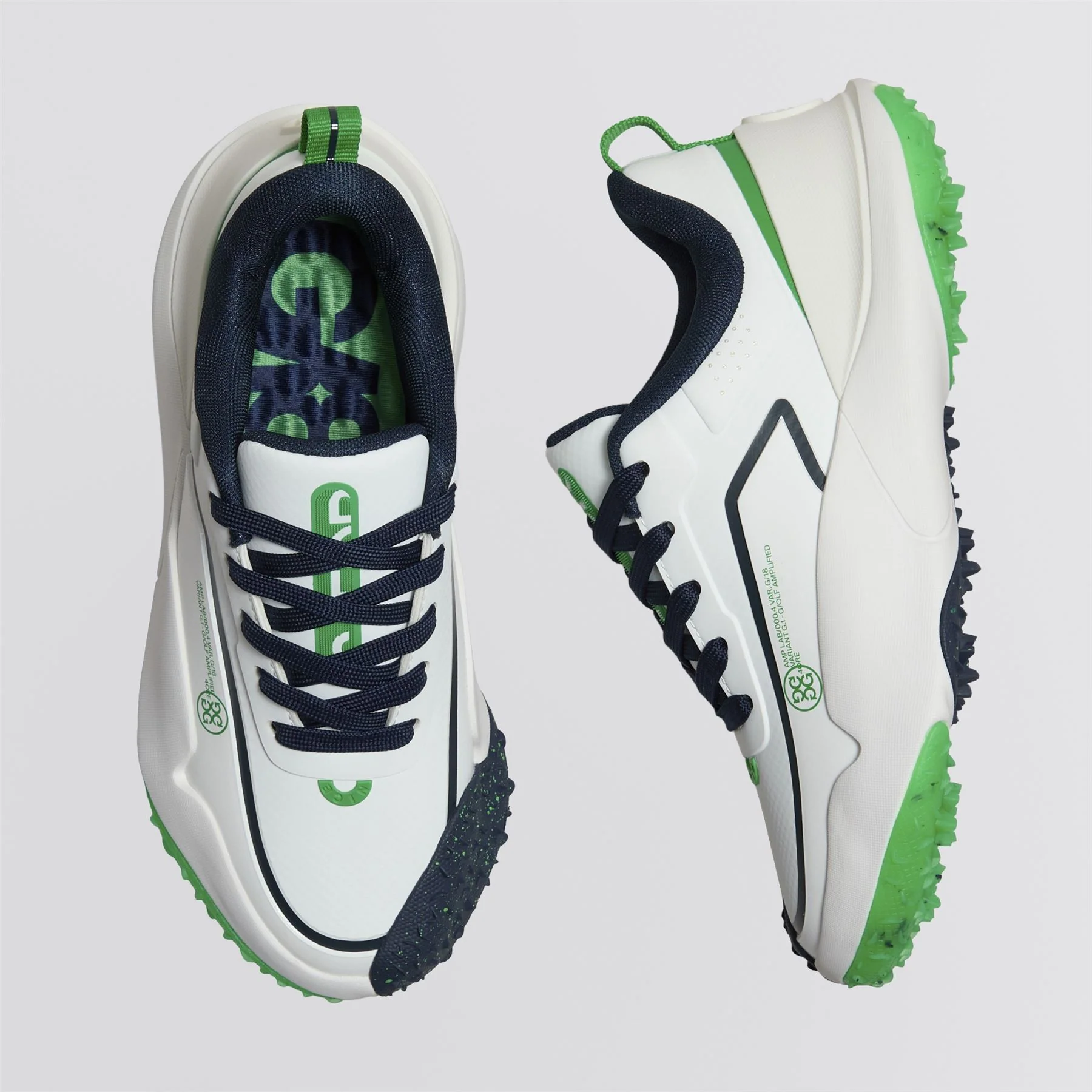 G/18 Spiked Golf Shoe Snow/Clover - Image 3