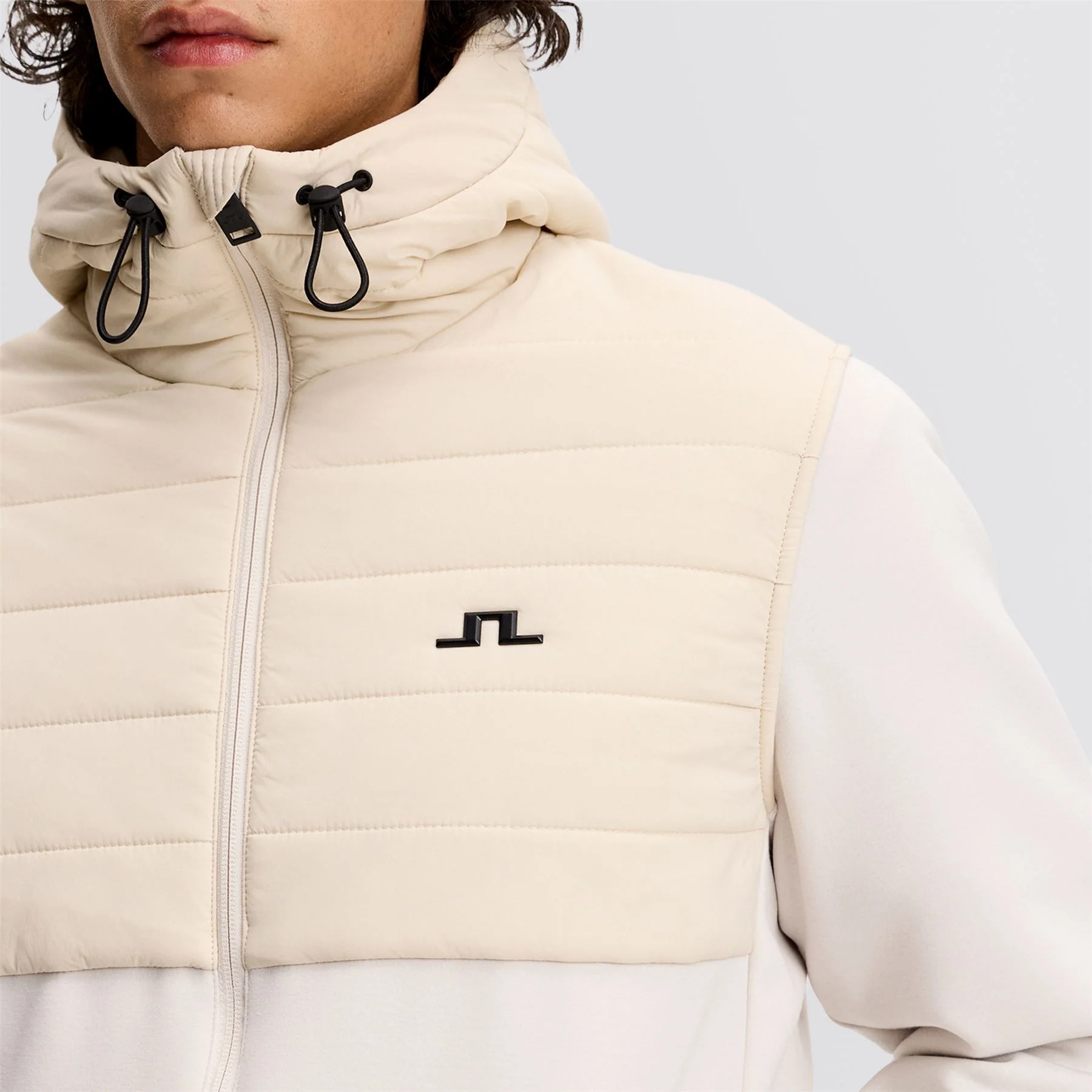 Gage Hybrid Hooded Jacket Moonbeam - Image 4
