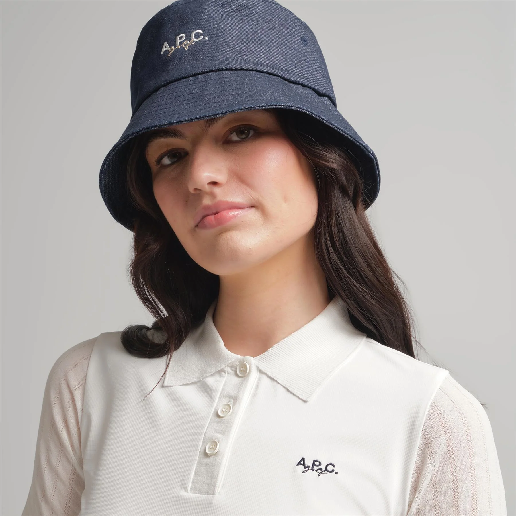 Gaia Polo Shirt White - Image 3