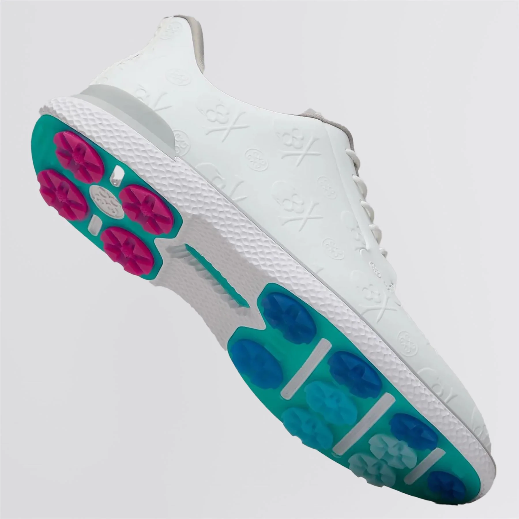 GALLIVAN2R Embossed Skill & Tees Spikeless Golf Shoe Snow/Nimbus - Image 9