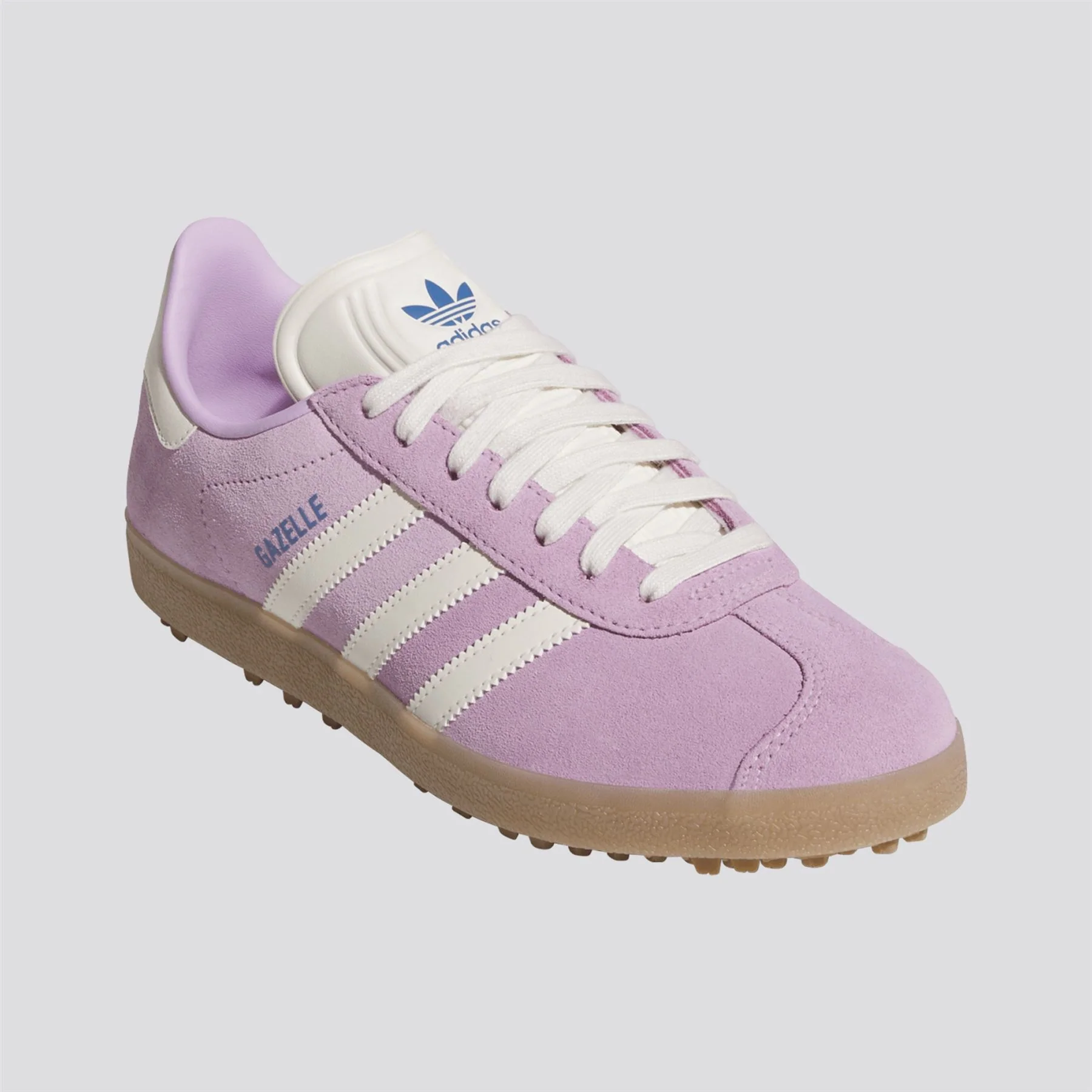Gazelle Spikeless Golf Shoes Bliss Lilac/Chalk White/Bluebird - Image 4