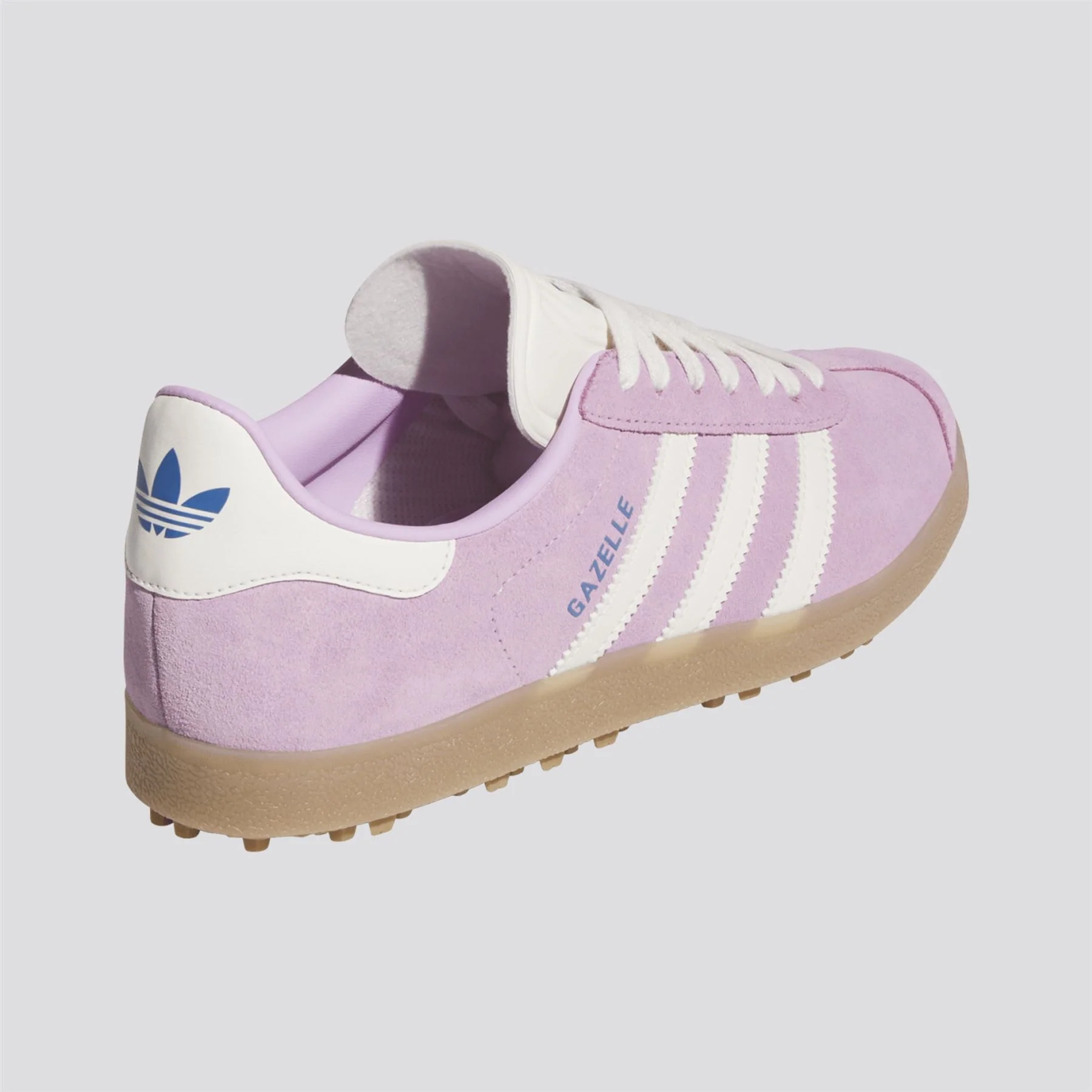 Gazelle Spikeless Golf Shoes Bliss Lilac/Chalk White/Bluebird - Image 5