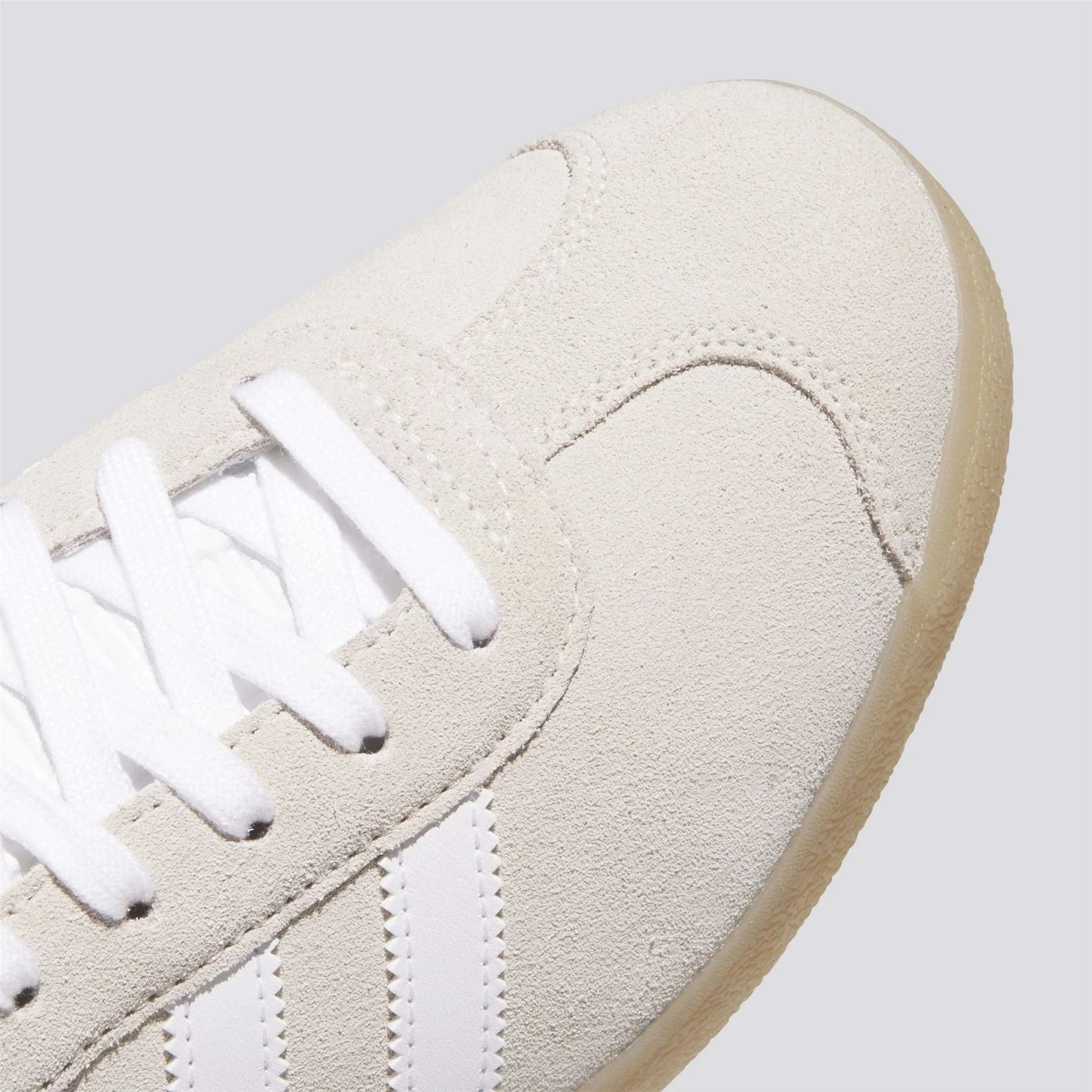 Gazelle Spikeless Golf Shoes Chalk White/Footwear White/Night Indigo - Image 6
