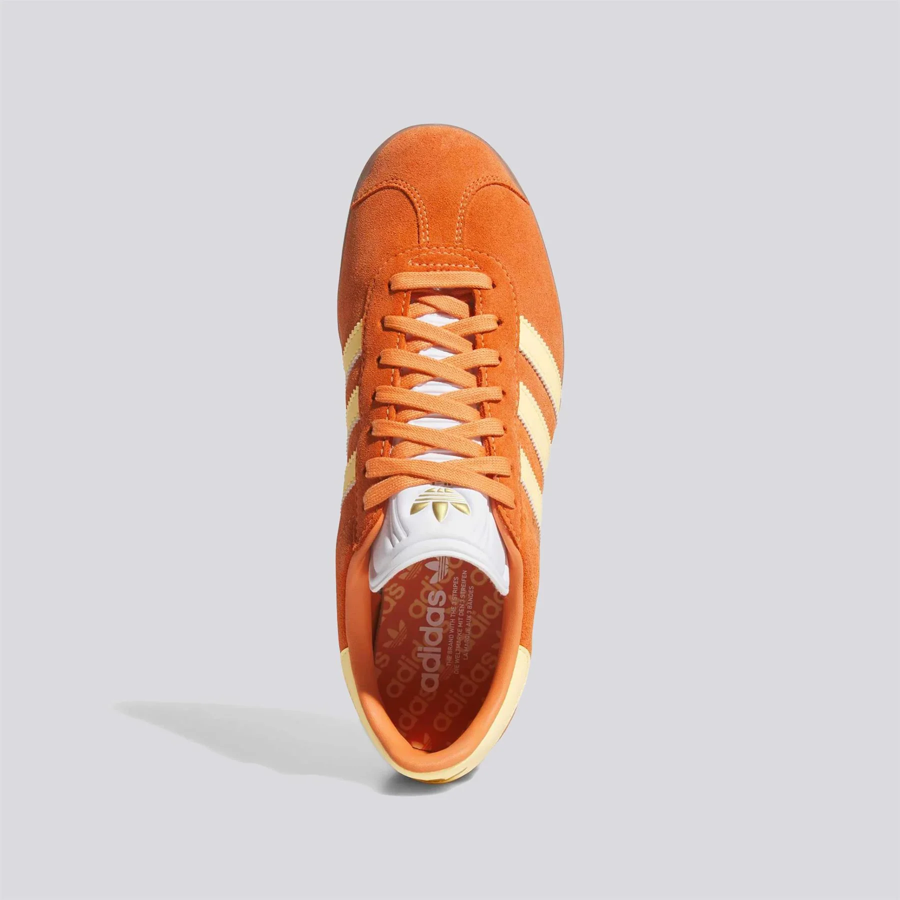 Gazelle Spikeless Golf Shoes Dusky Orange/Ice Tangerine/Footwear White - Image 4