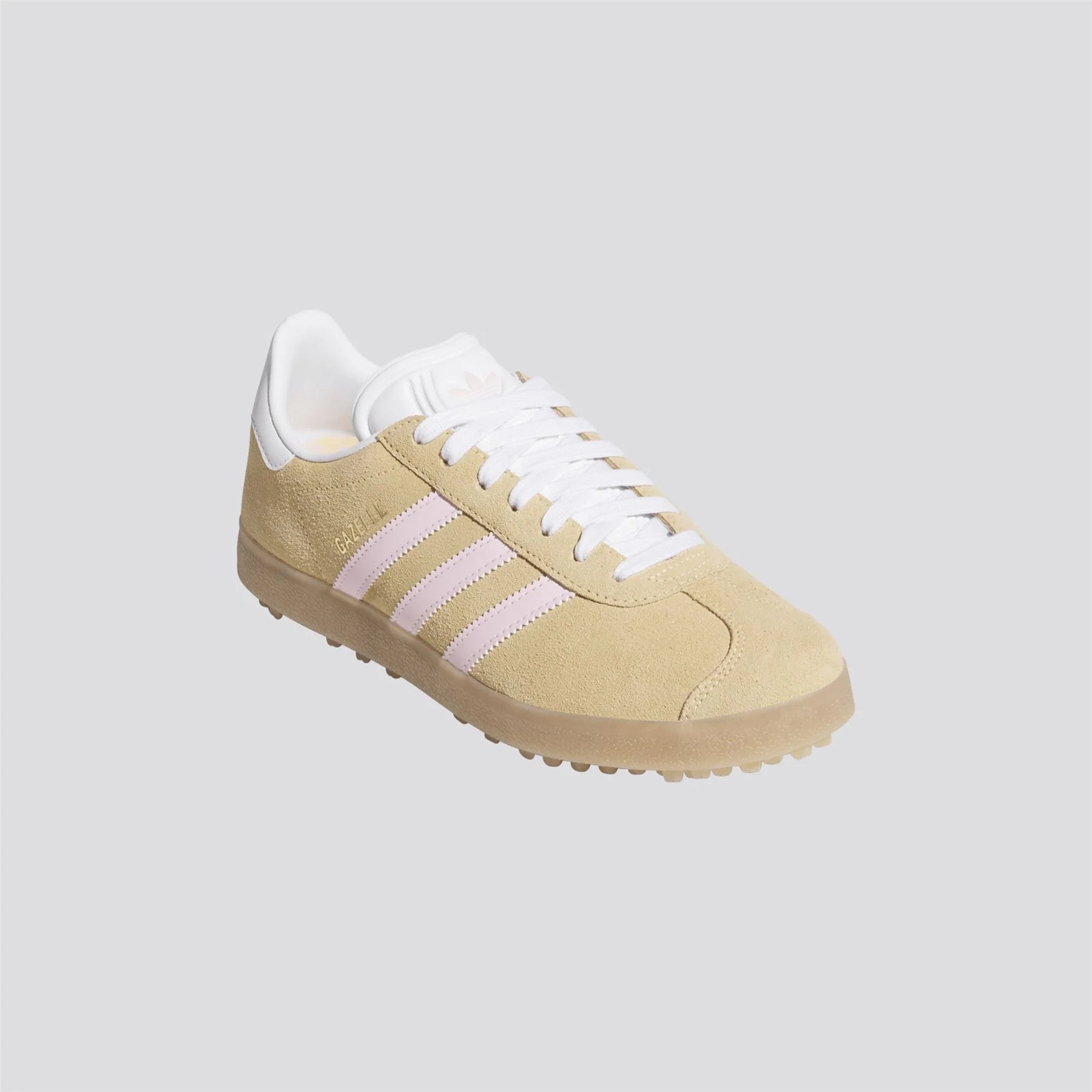 Gazelle Spikeless Golf Shoes Ice Tangerine/Clear Pink/Footwear White - Image 4