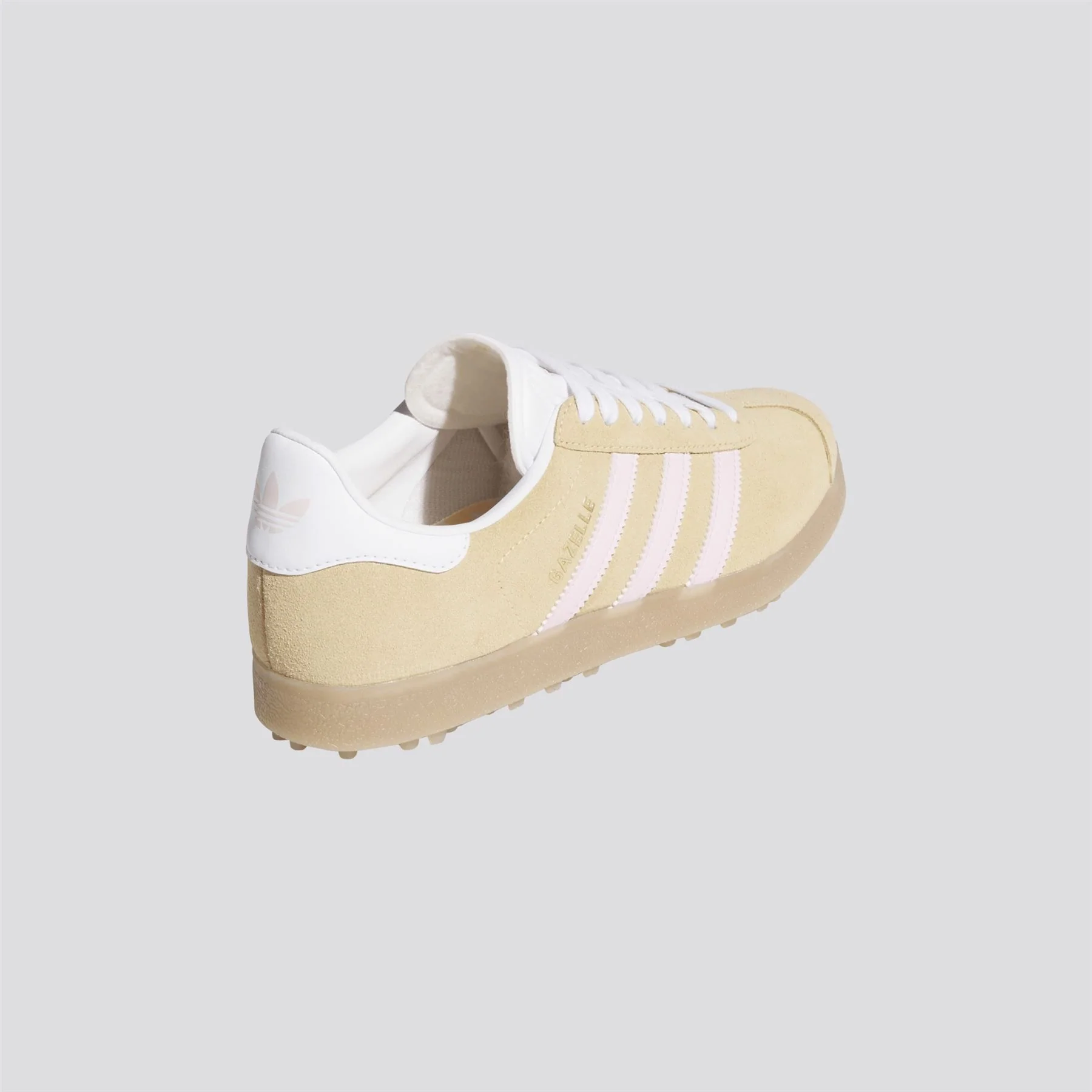 Gazelle Spikeless Golf Shoes Ice Tangerine/Clear Pink/Footwear White - Image 5