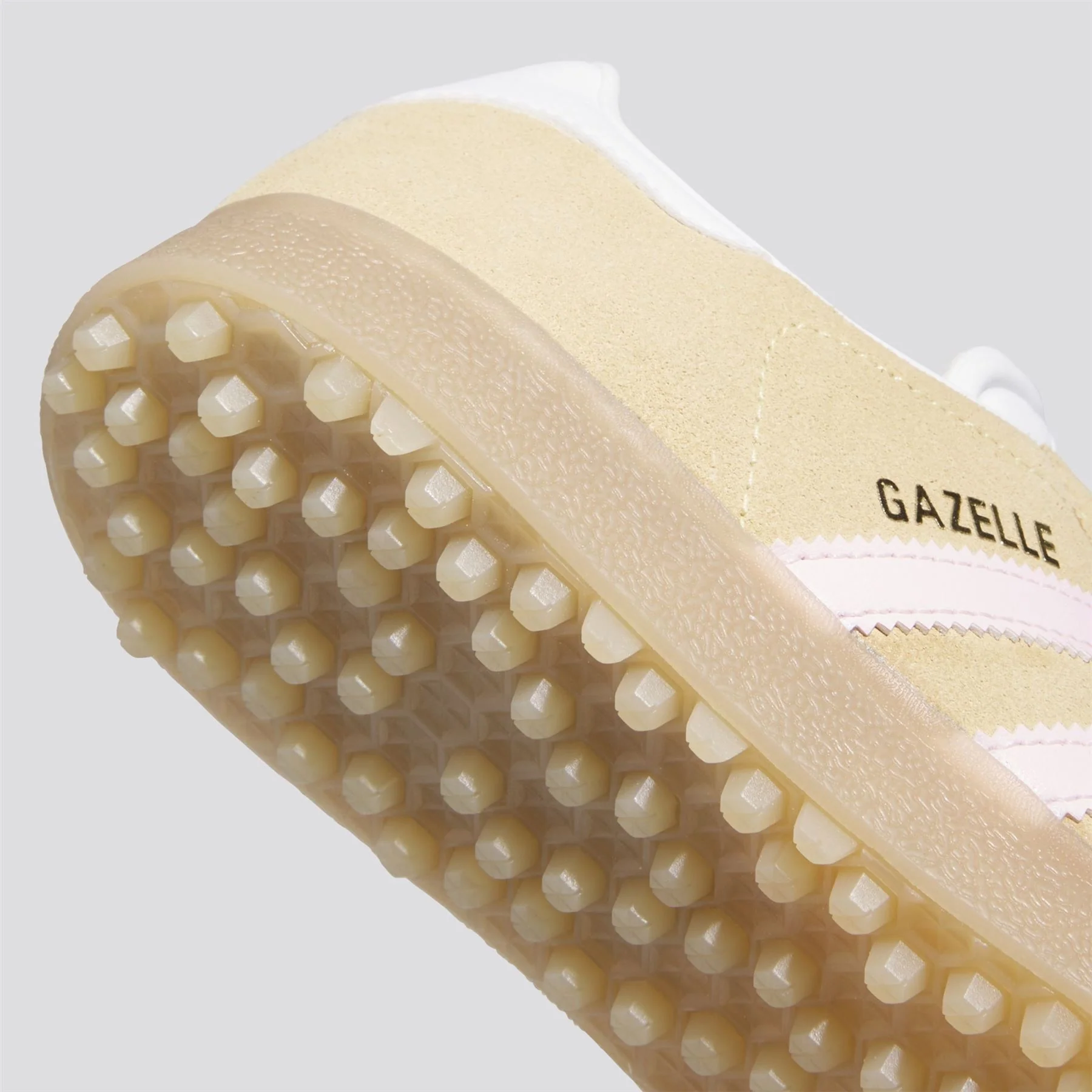 Gazelle Spikeless Golf Shoes Ice Tangerine/Clear Pink/Footwear White - Image 6