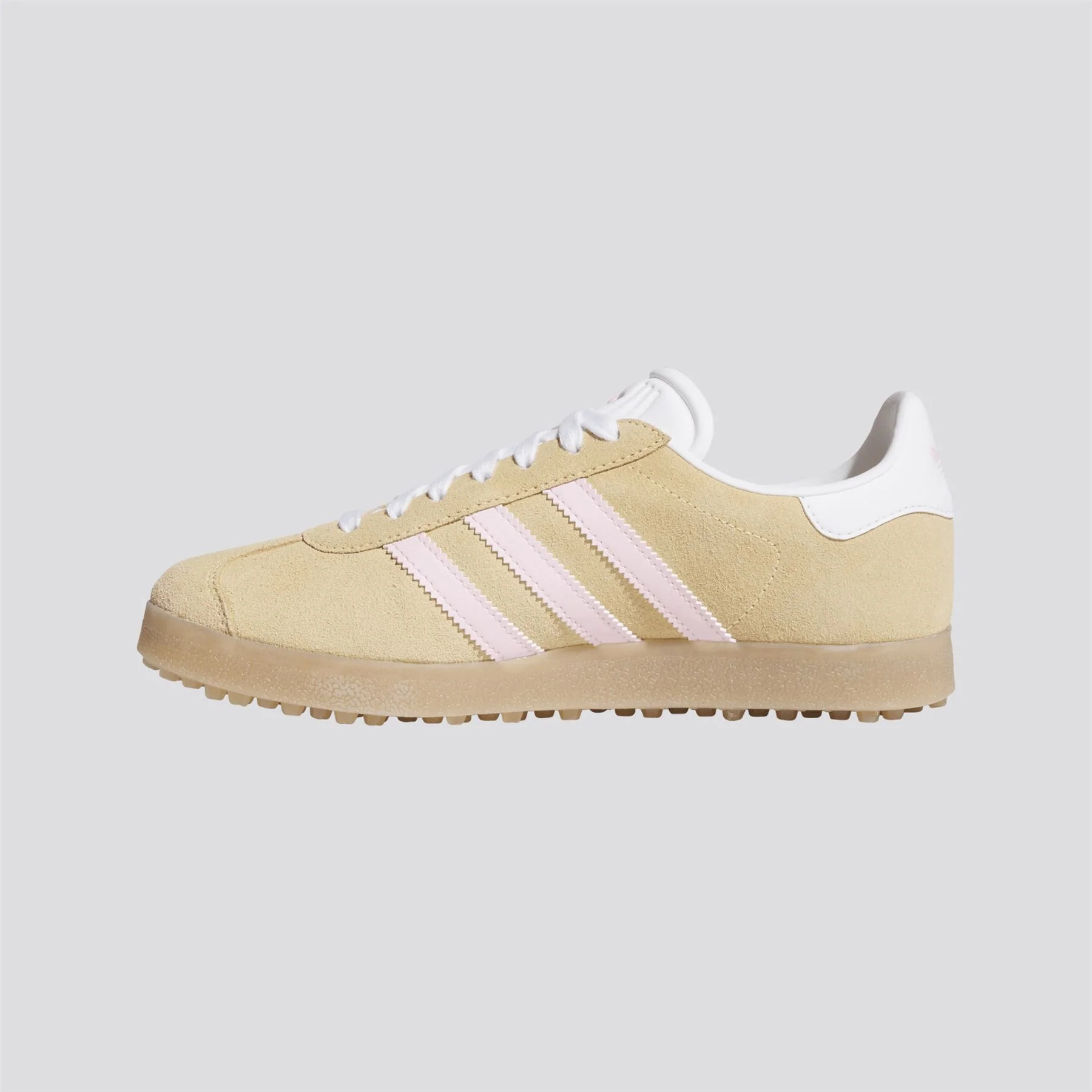 Gazelle Spikeless Golf Shoes Ice Tangerine/Clear Pink/Footwear White - Image 8