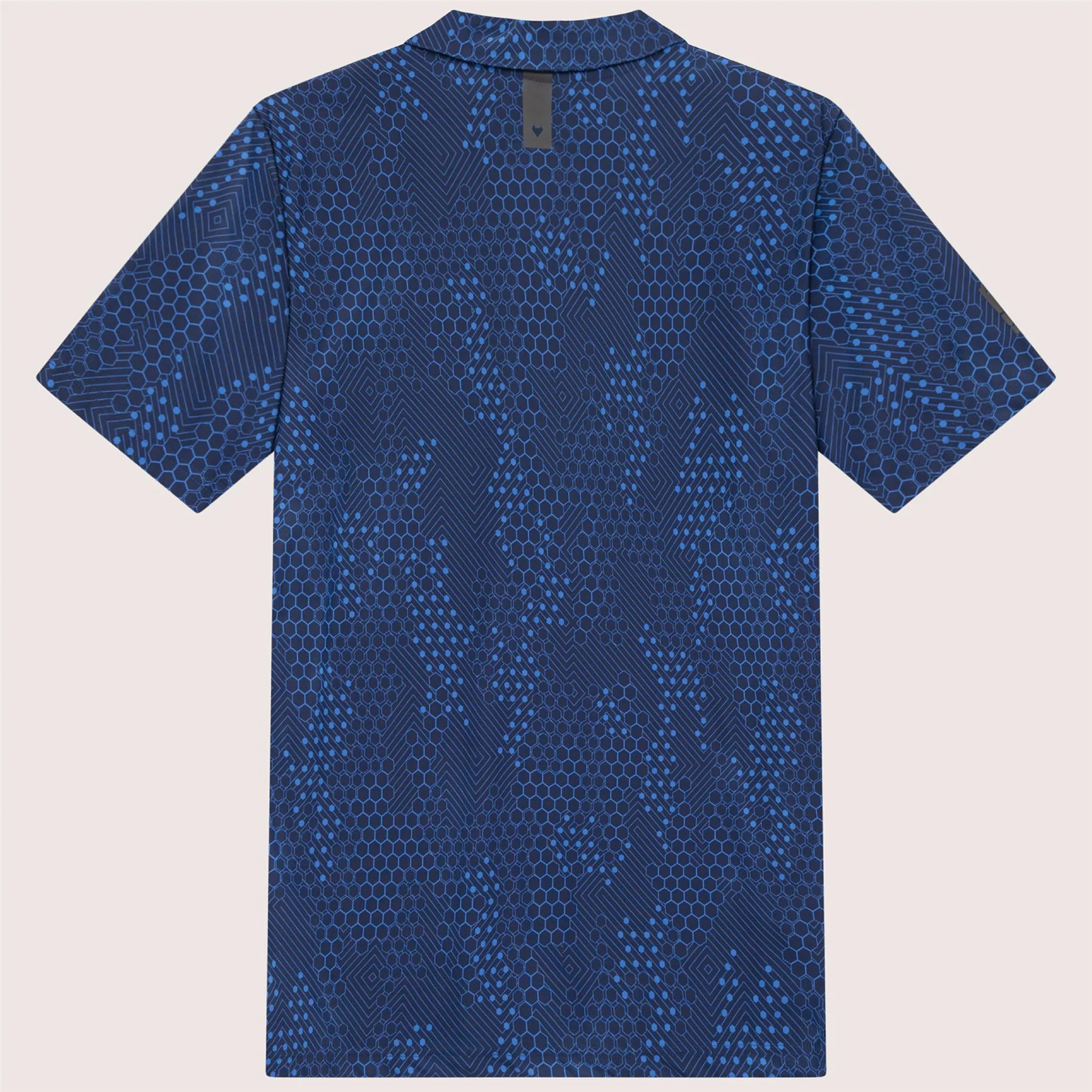 AOP Tech Camo Polo Blue - Image 11