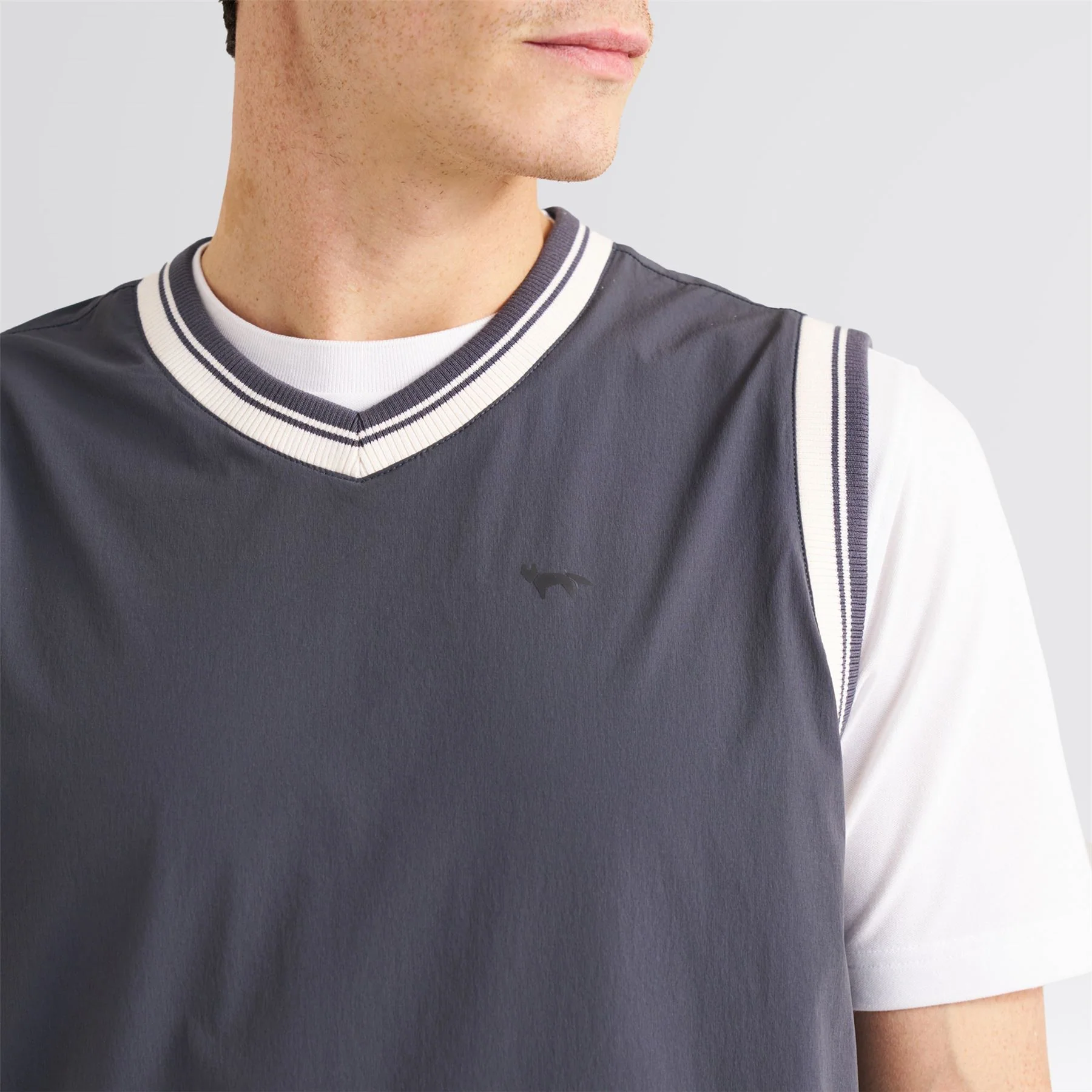Golf Shell Gilet Sage - Image 10