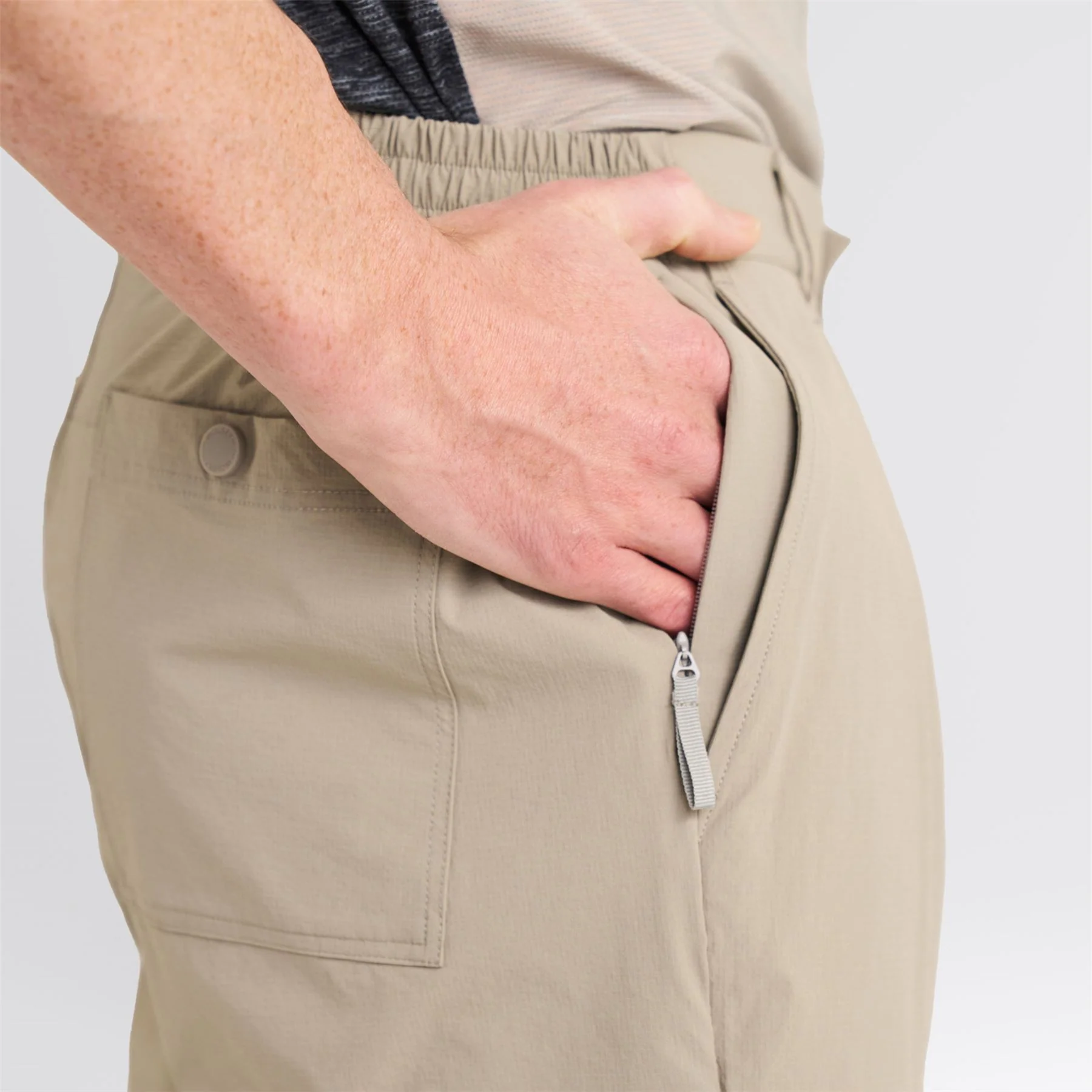 Golf Tech Carpenter Shorts Khaki - Image 8