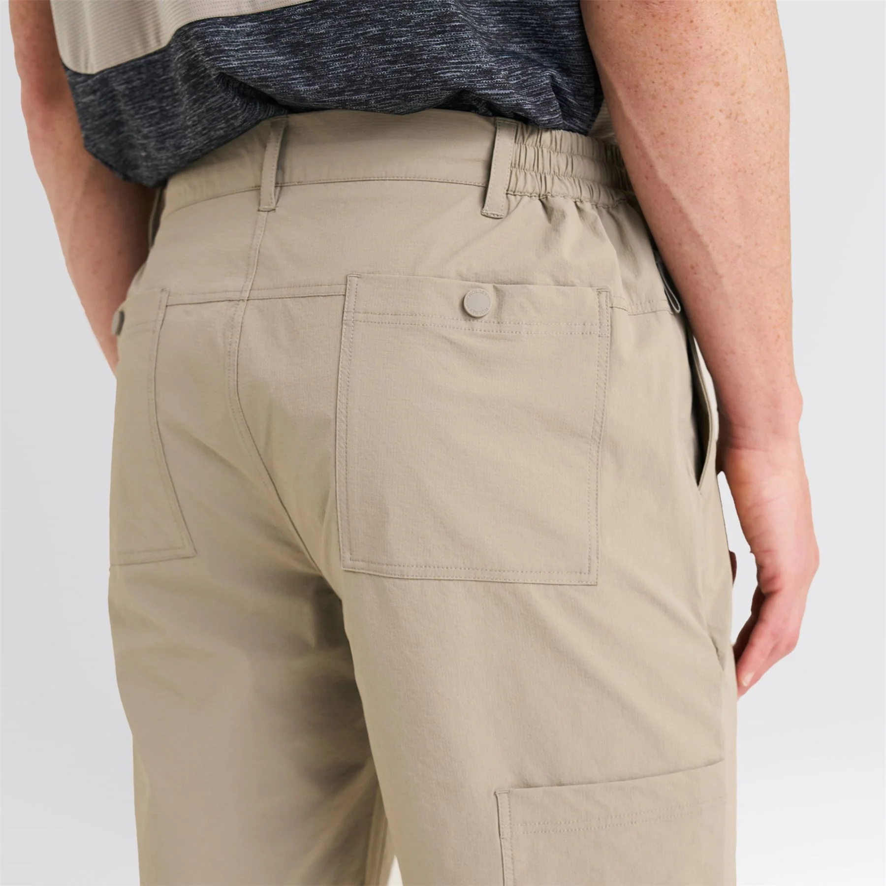 Golf Tech Carpenter Shorts Khaki - Image 9