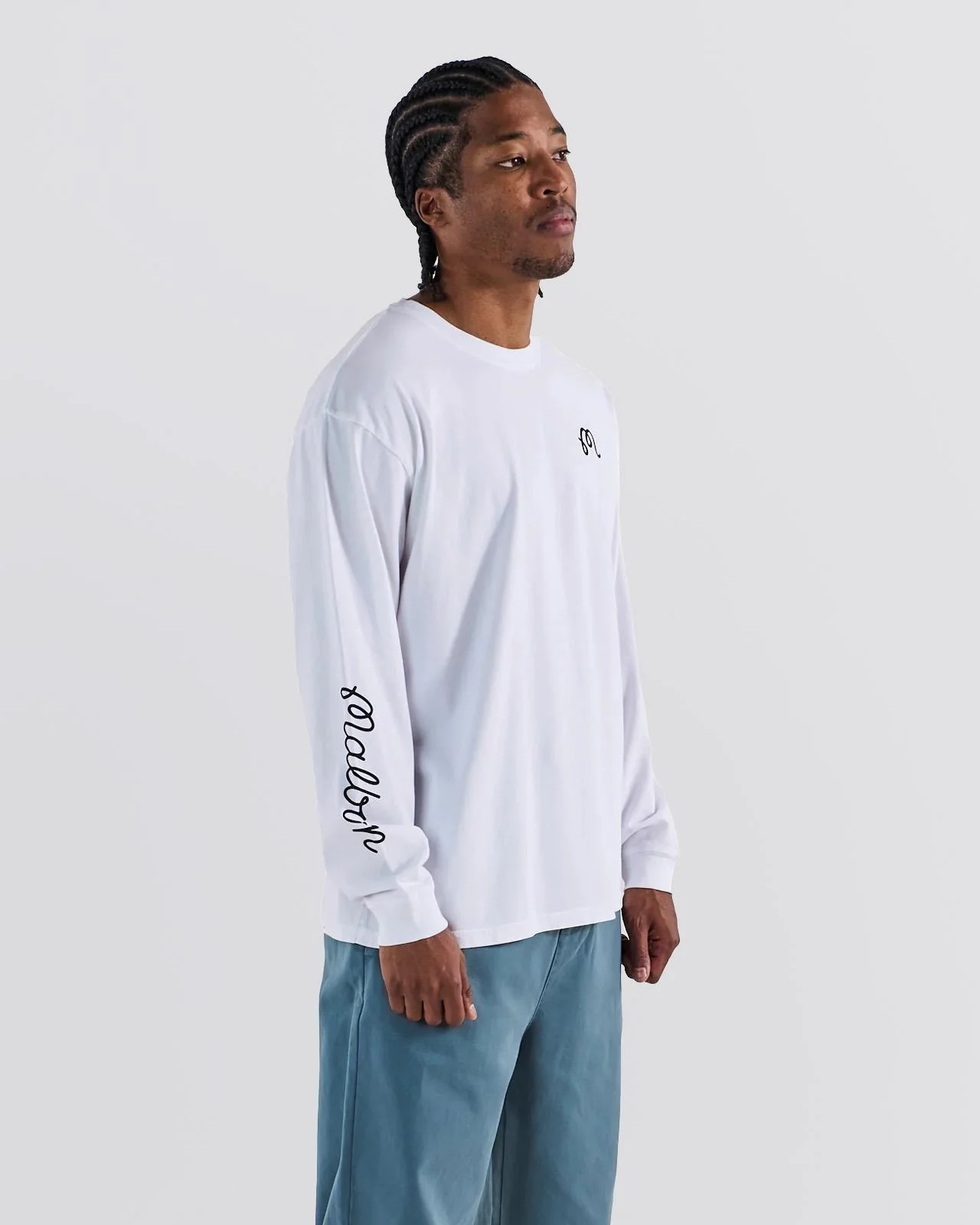 Gorse LS T-Shirt White - Image 2