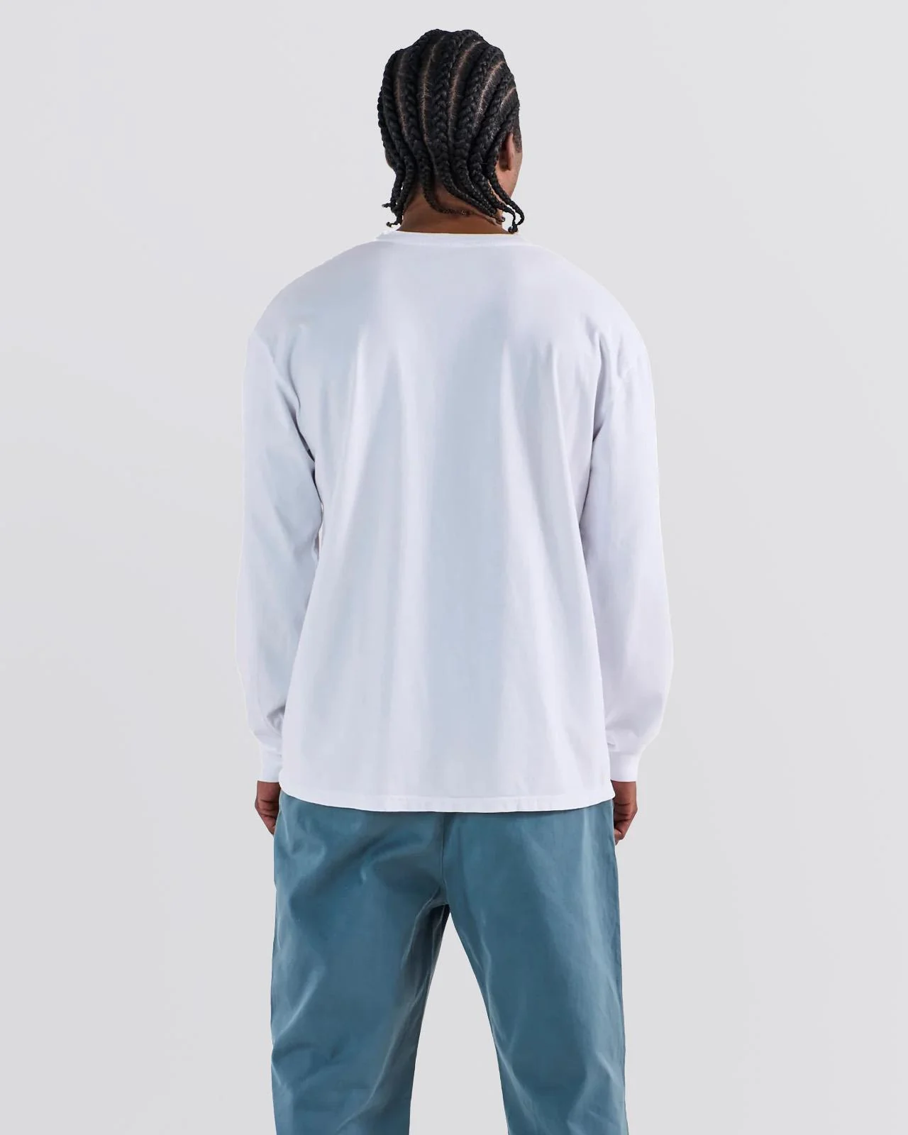 Gorse LS T-Shirt White - Image 3