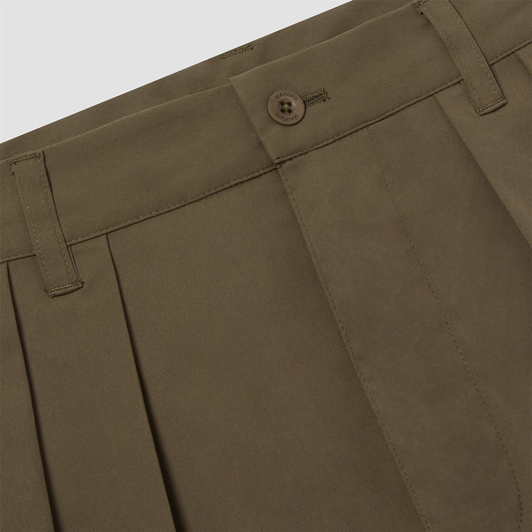 Greenskeeper Chino Trousers Olive - Image 10