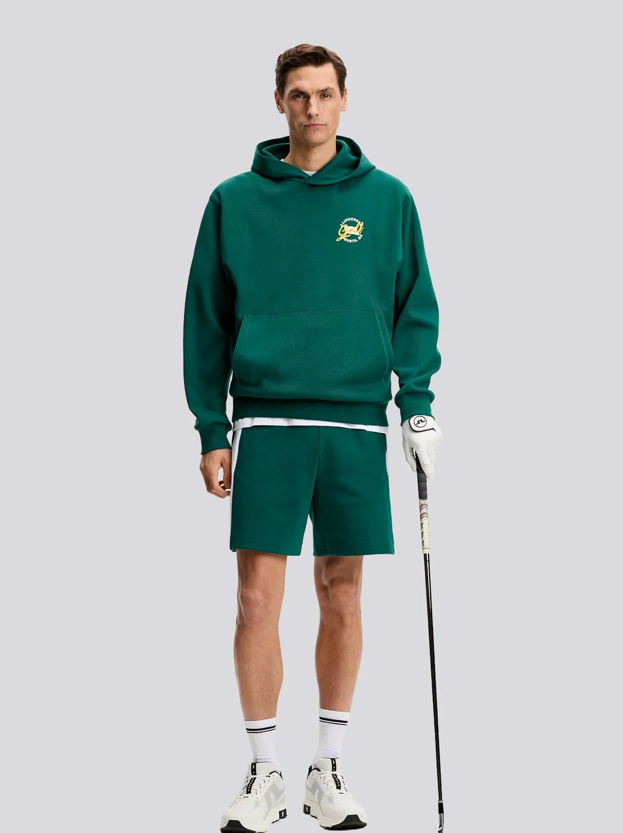 Gusta Tour Sweat Shorts Forest Biome - Image 4