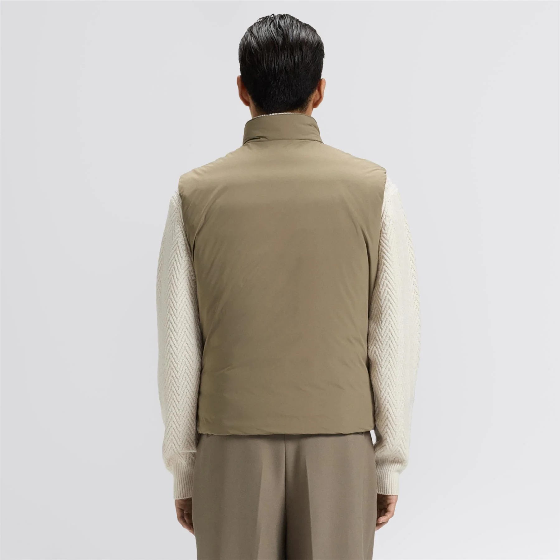 H-Darens Gilet Open Brown - Image 2