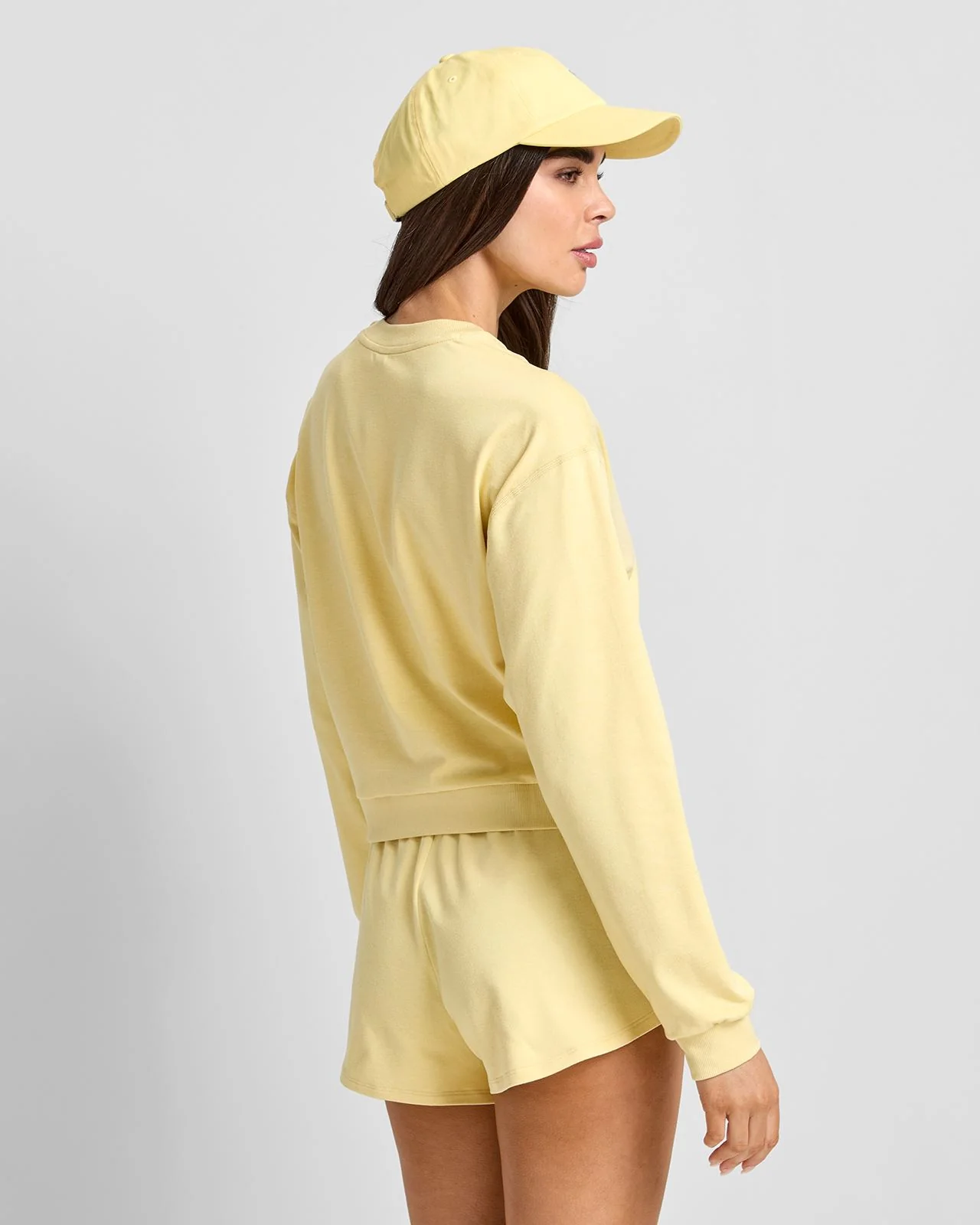 Halo Modern Crew Lemon Snap Heather - Image 2